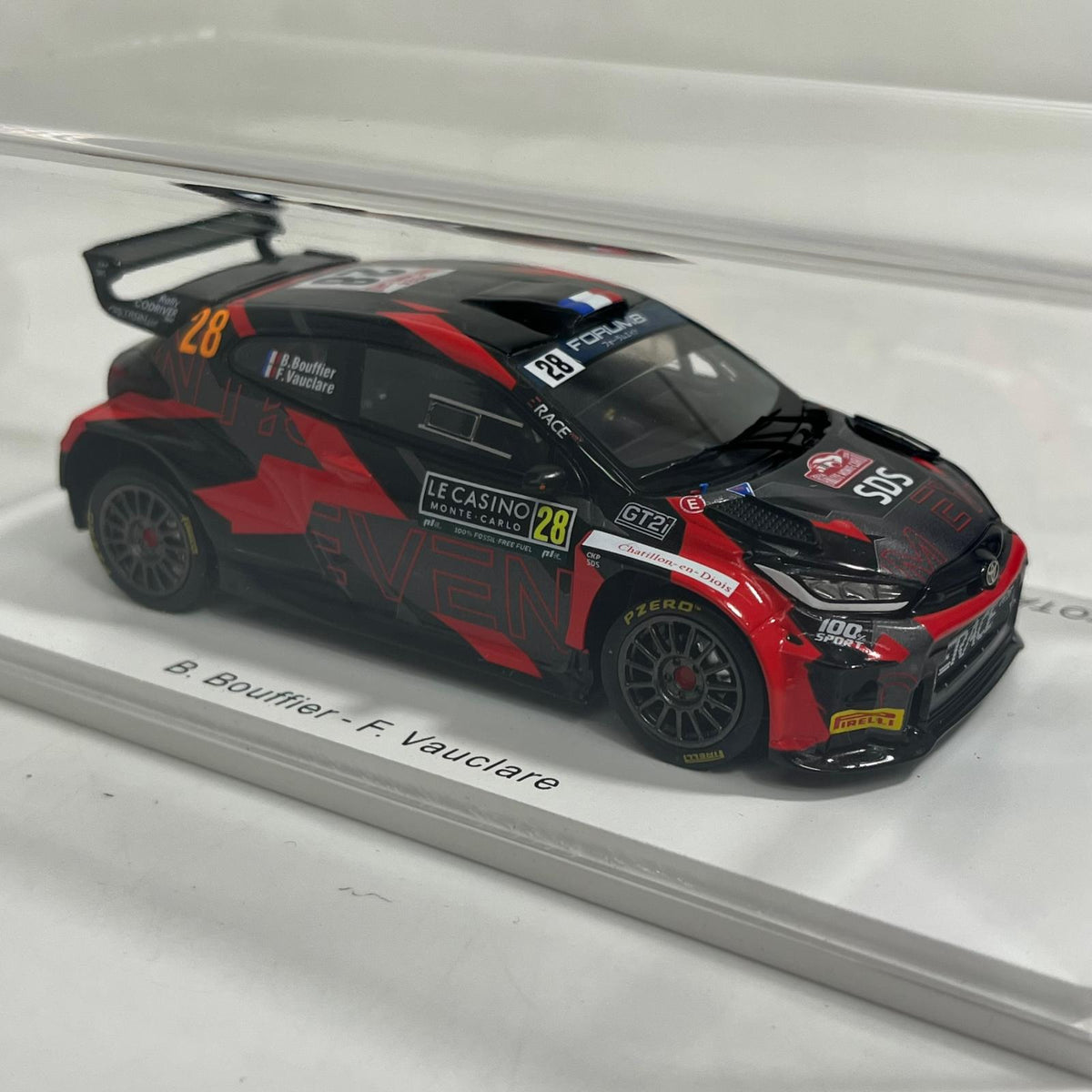 TOYOTA GR Yaris Rally 2 #27 Burton Racing スケールカー
