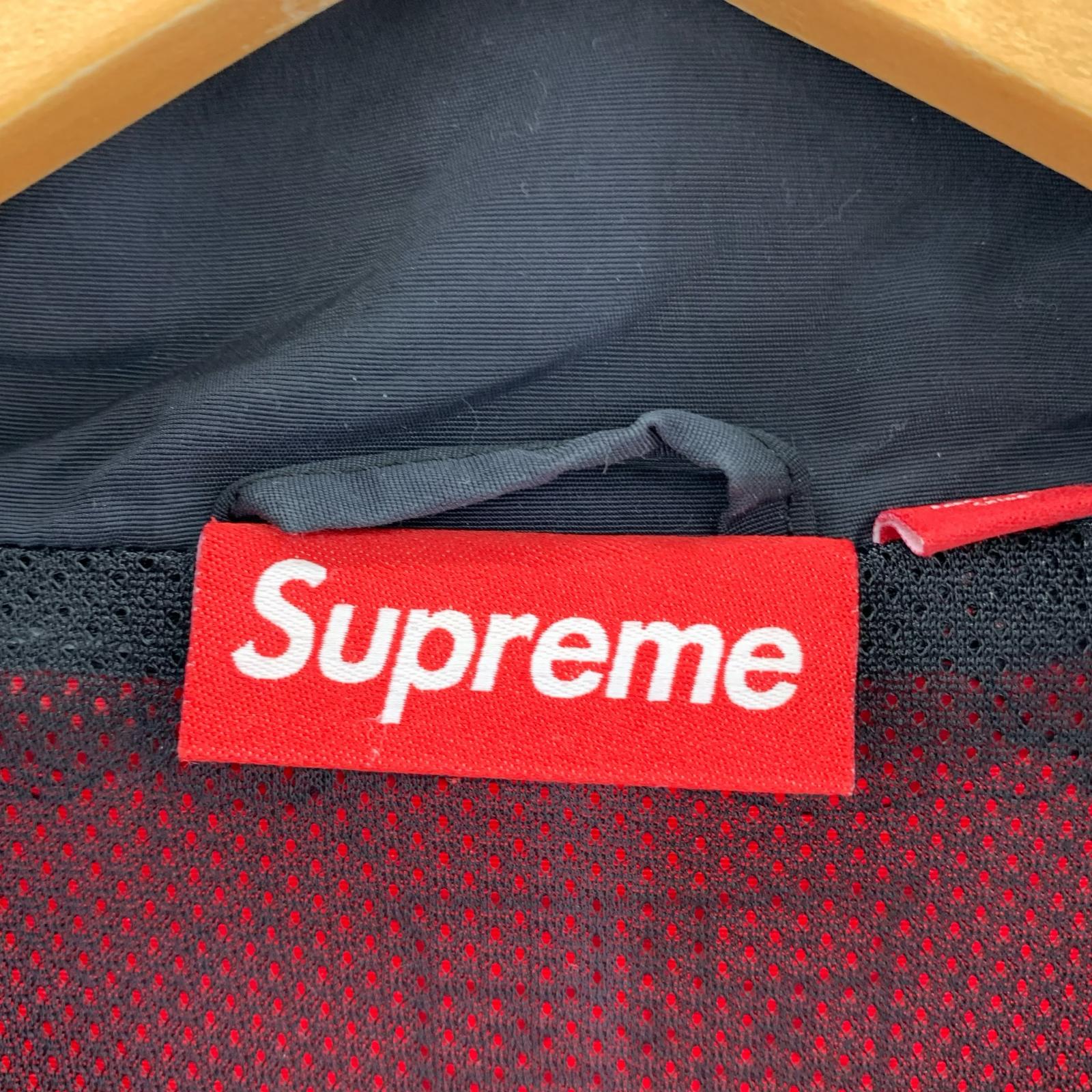 ブルゾン Supreme S Logo Track Jacket/黒赤/XL ブラック