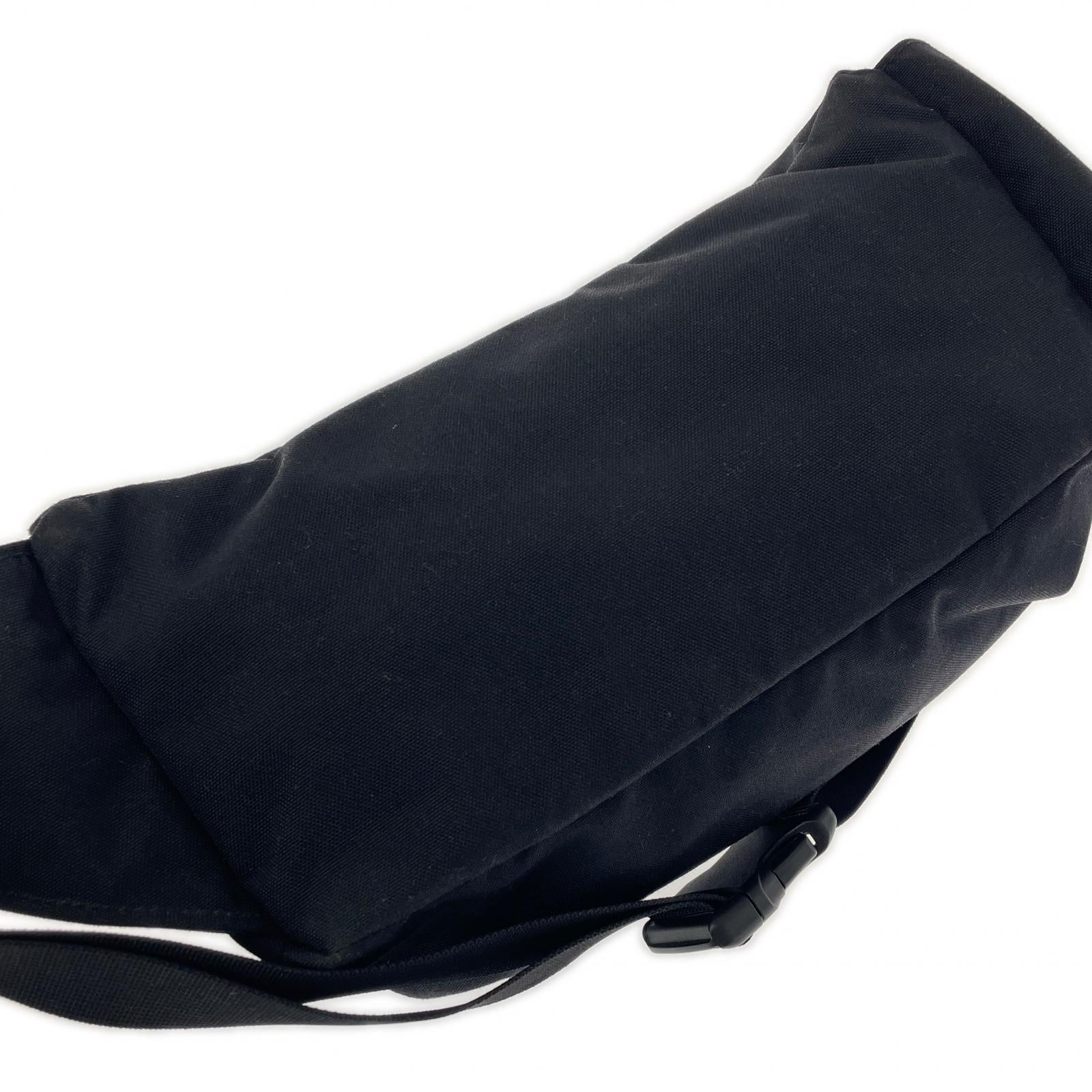 ボディバッグ 24FW WAIST BAG 黒 ブラック
