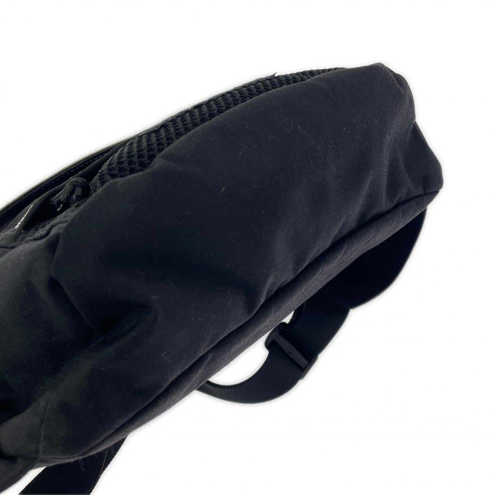 ボディバッグ 24FW WAIST BAG 黒 ブラック