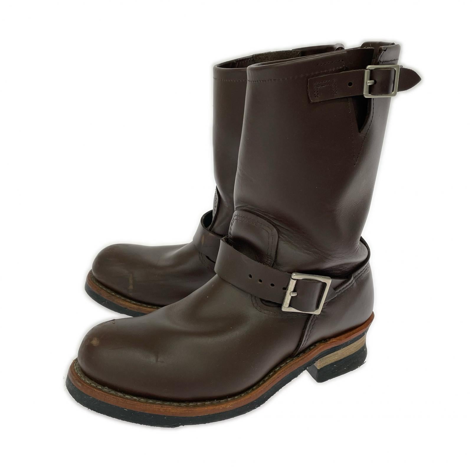 ブーツ ENGINEER BOOTS 茶 (26.5cm) 26.5cm (US8 1/2 UK8 EU43) ブラウン