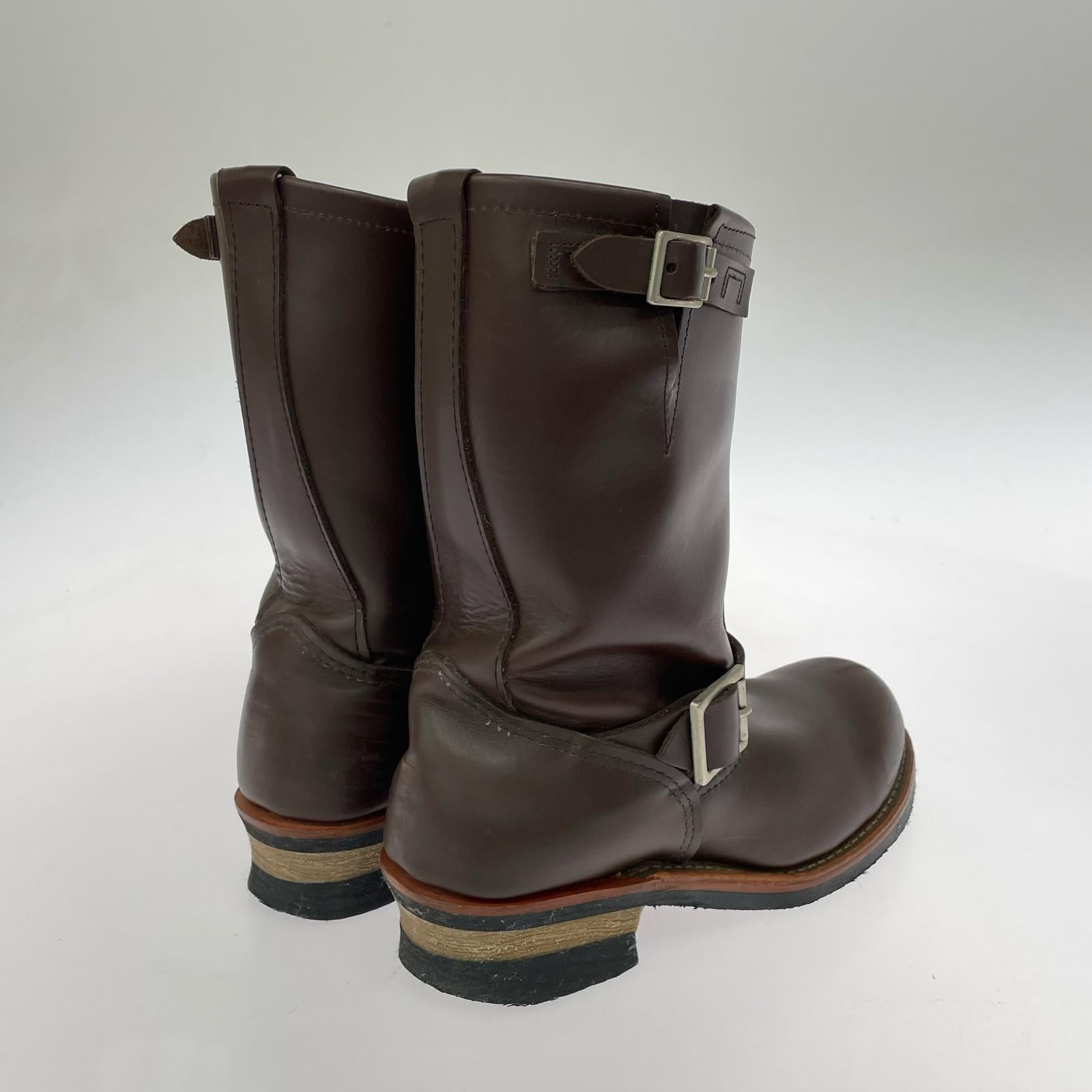 ブーツ ENGINEER BOOTS 茶 (26.5cm) 26.5cm (US8 1/2 UK8 EU43) ブラウン