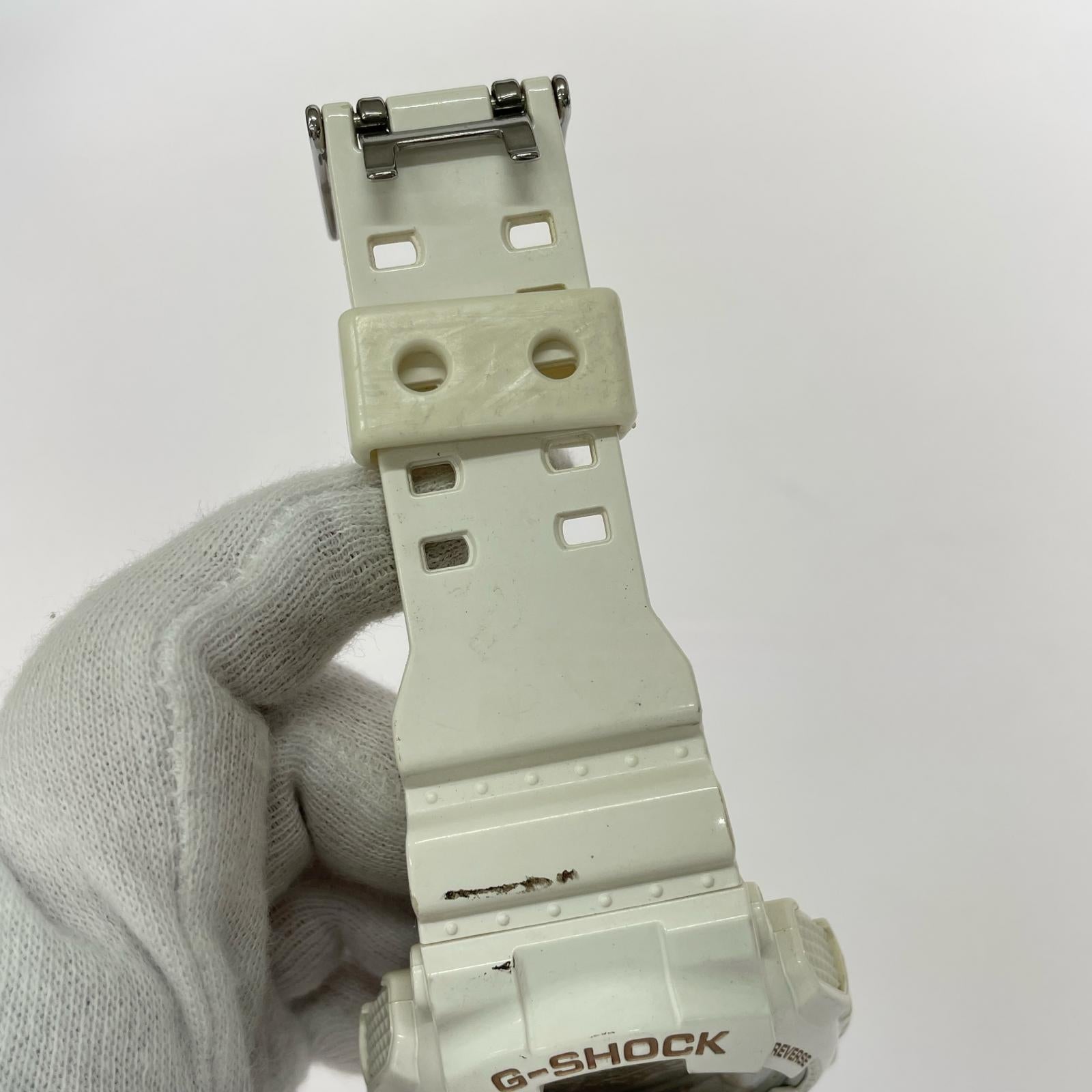 腕時計 デジアナ クォーツ GA-110LB 白 ホワイト