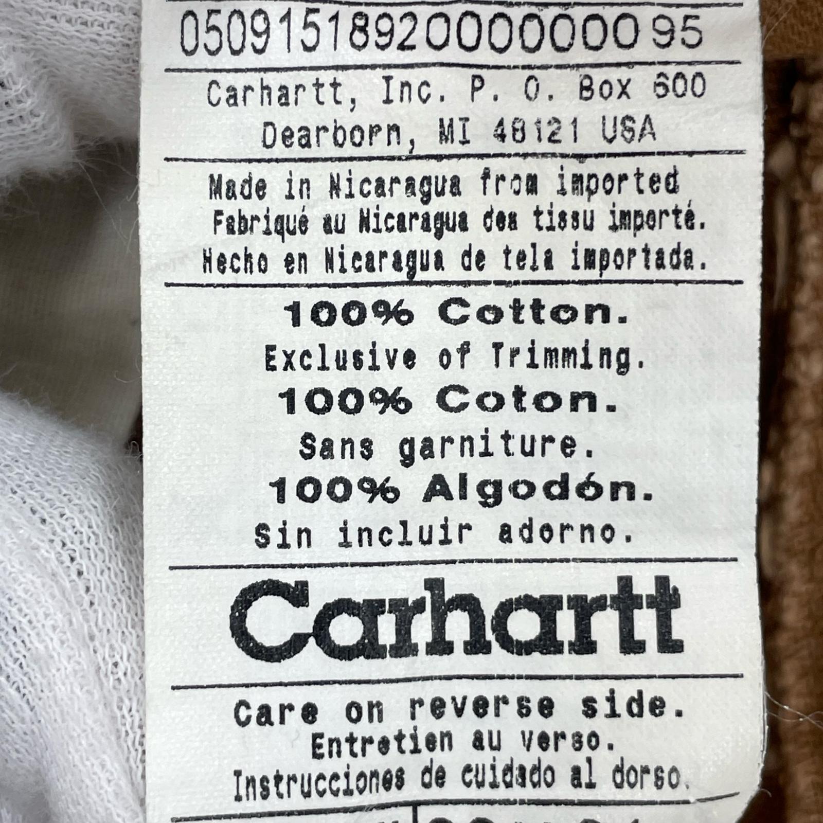 パンツ CARHARTT ダブルニーペインターパンツ 茶 B01 BRN ブラウン