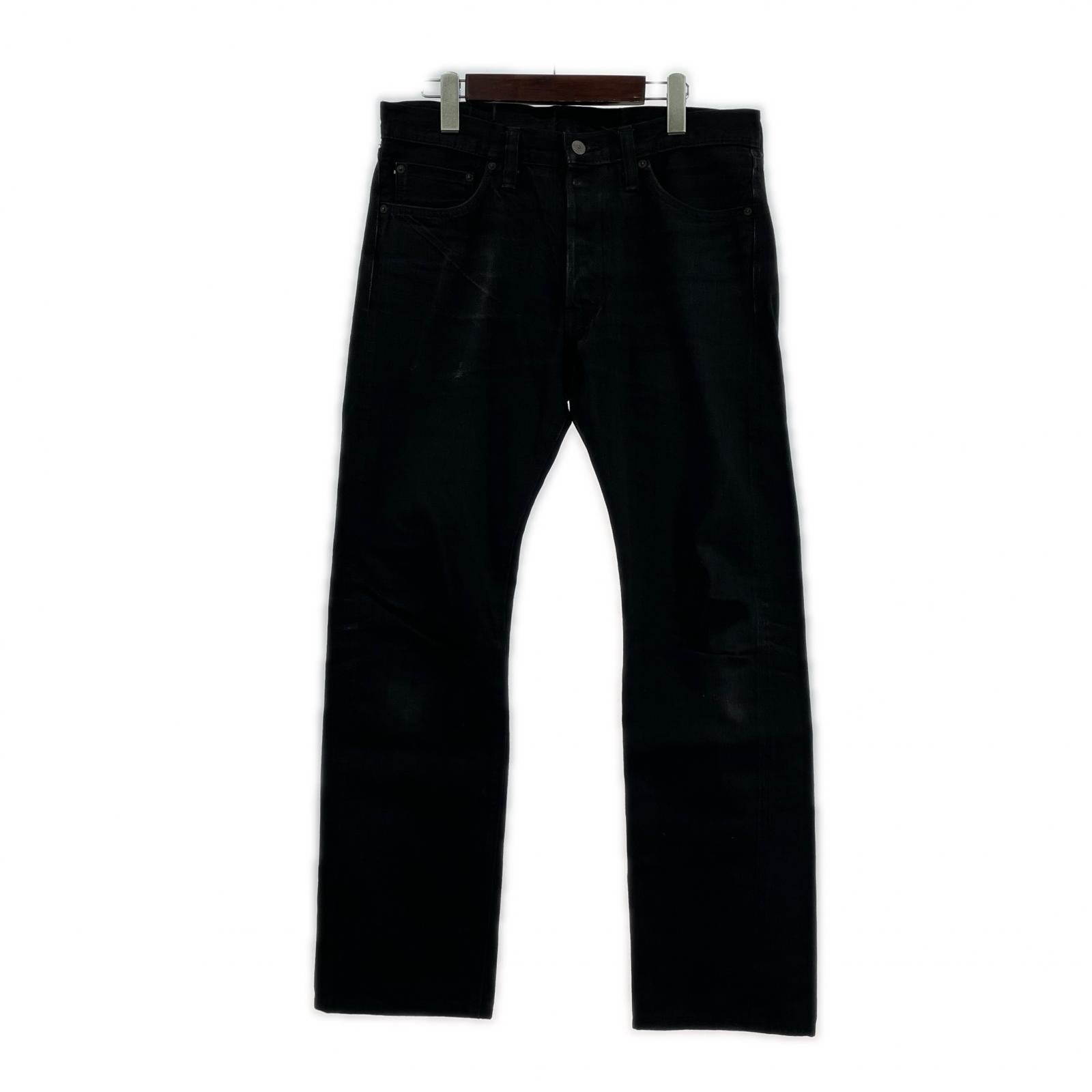 デニムパンツ SUGAR CANE Lot 470 black denim (32×34) 32 ブラック