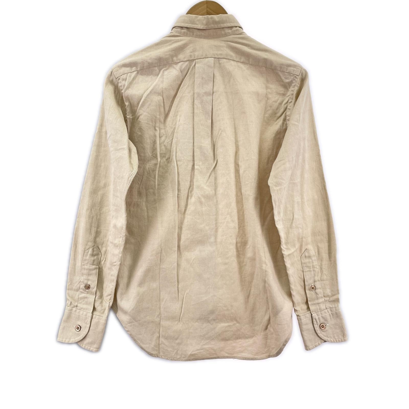 長袖シャツ INDIVIDUALIZED SHIRTS 長袖シャツ ベージュ