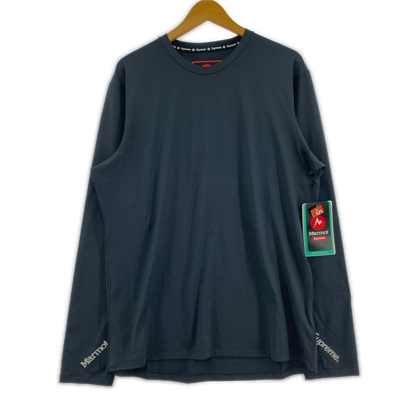 長袖Tシャツ ×Marmot Base Layer L S Top L ブラック