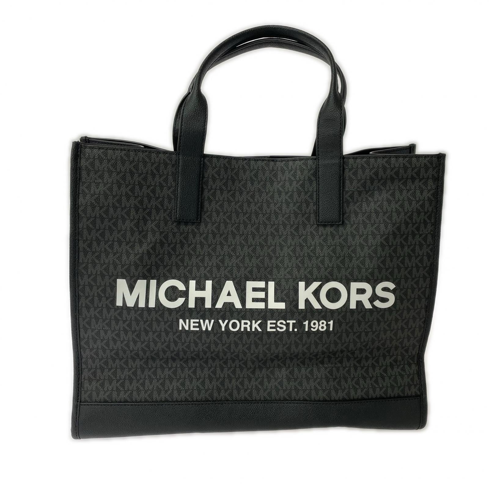 トートバッグ MICHAEL KORS 37F2LCOT4B ブラック