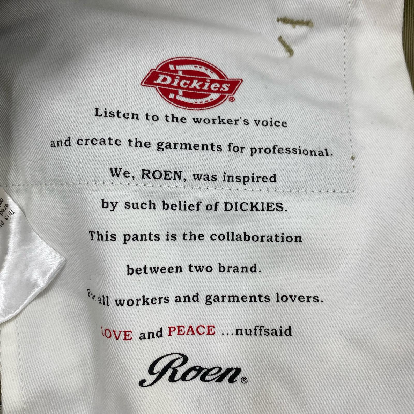 パンツ ×Dickies ペインターパンツ ベージュ (32) 32 ベージュ