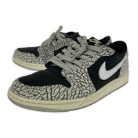 スニーカー AJ1 RETRO LOW OG Cement (28.0cm) 28cm (US10 UK9 1/2 EU46) ブラック