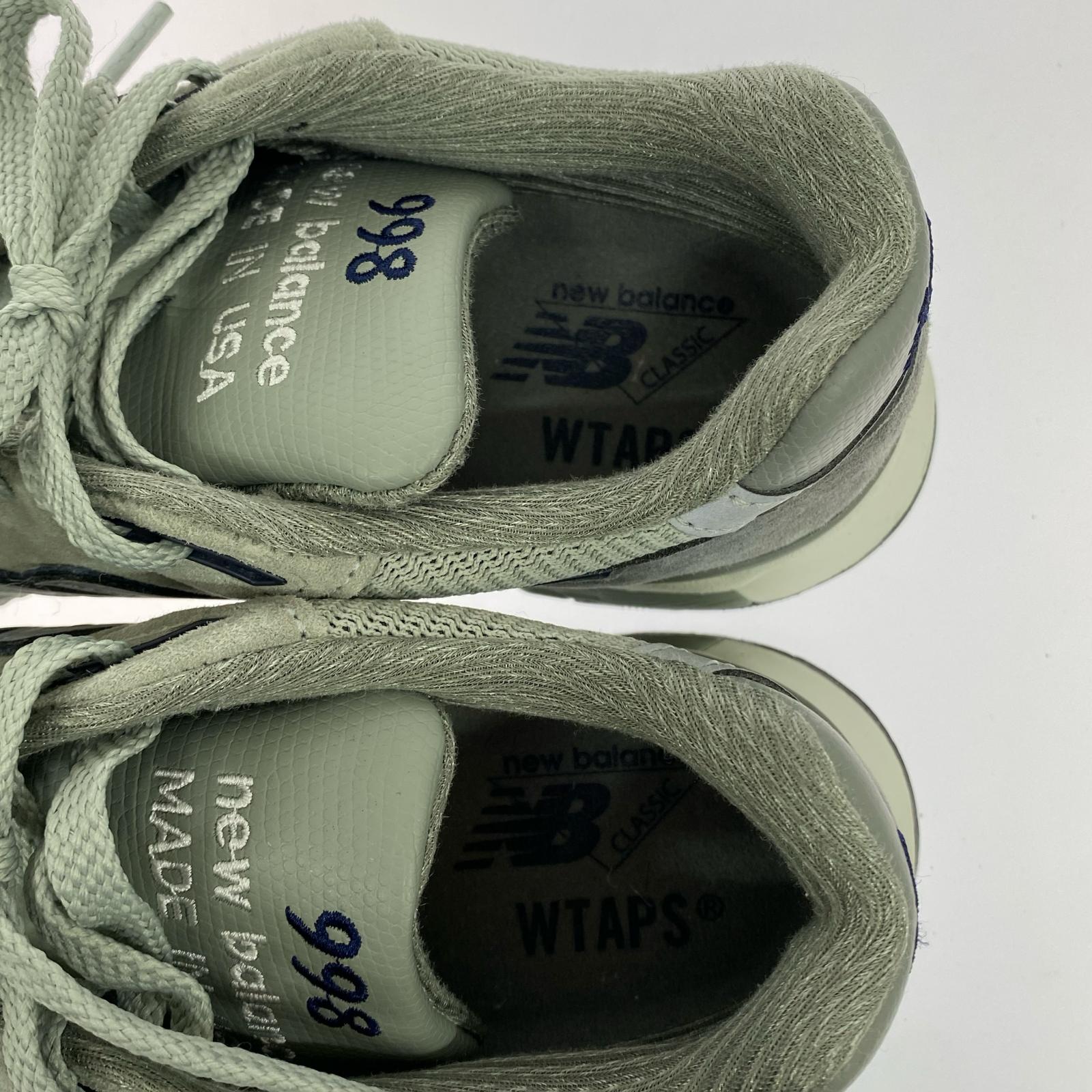 スニーカー ×WTAPS 998 Gray 27.0cm 27cm (US9 UK8 1/2 EU44) グリーン