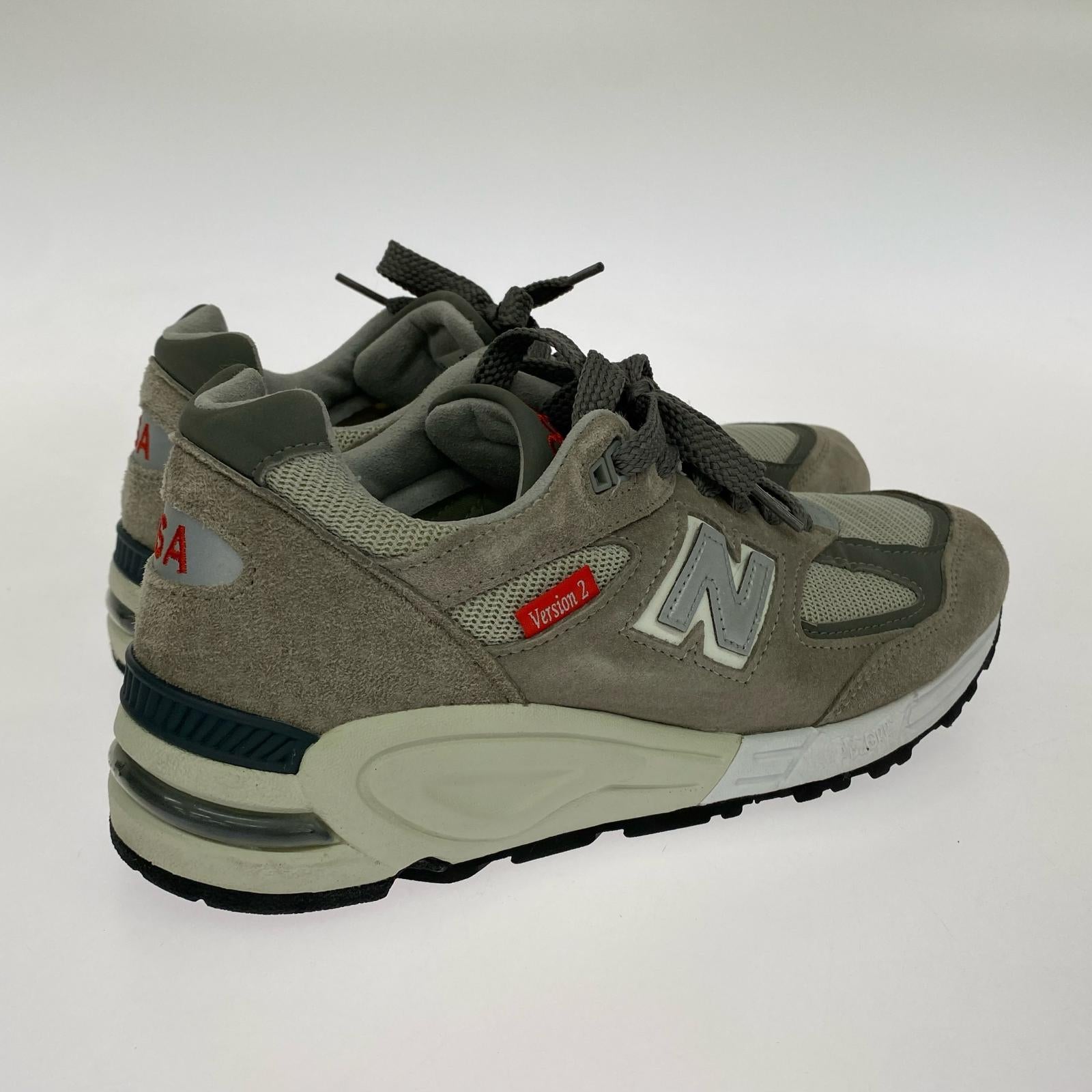 スニーカー MADE in US 990v2 27.0cm 27cm (US9 UK8 1/2 EU44) グレー