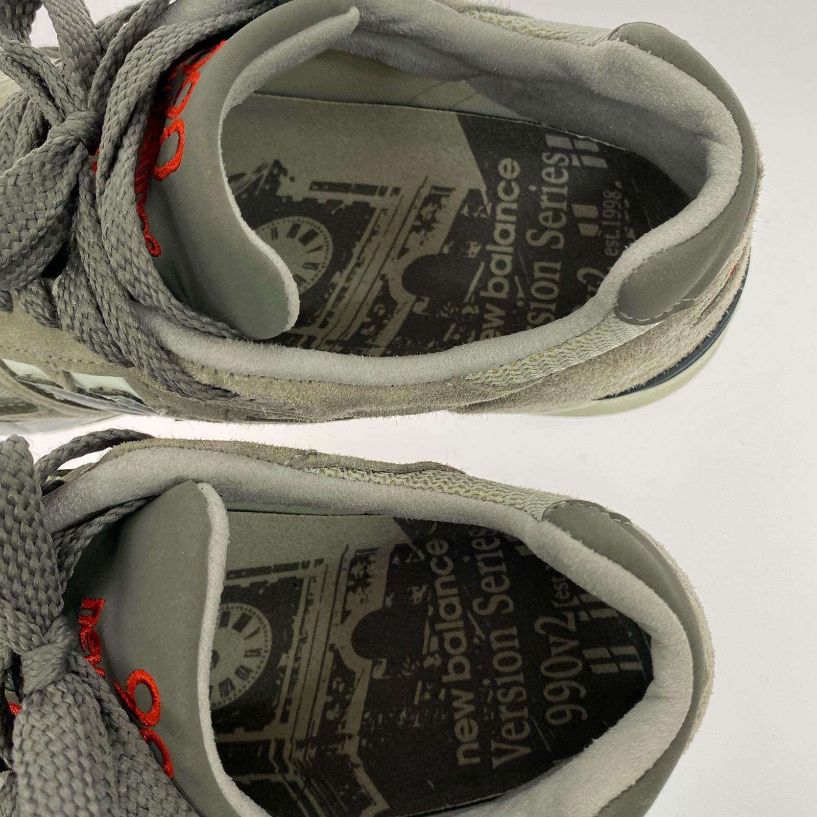 スニーカー MADE in US 990v2 27.0cm 27cm (US9 UK8 1/2 EU44) グレー