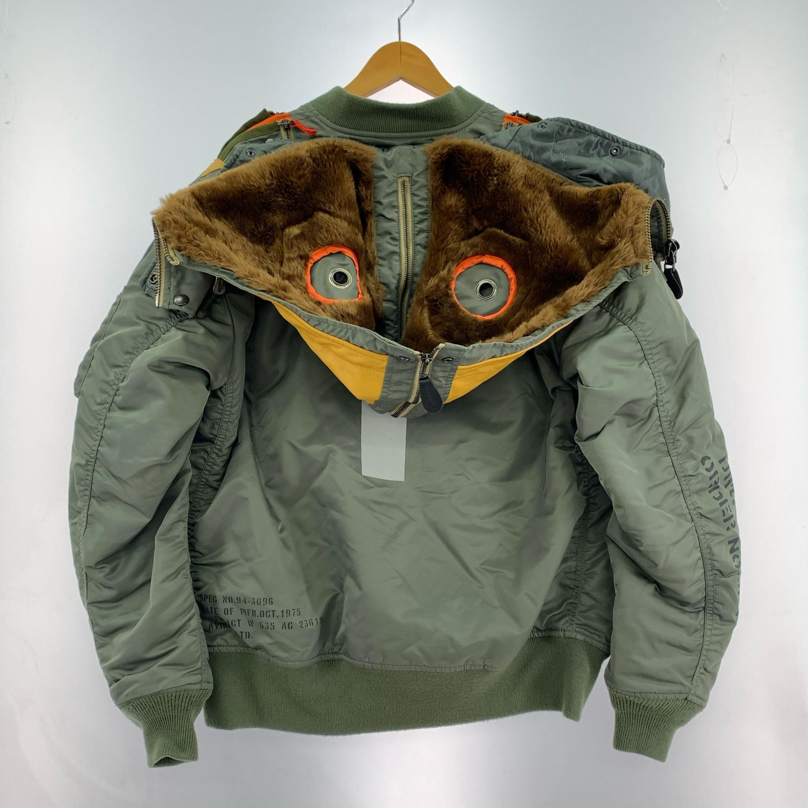 ジャケット MA-1 REMODEL MARK2/カーキ/XL カーキ