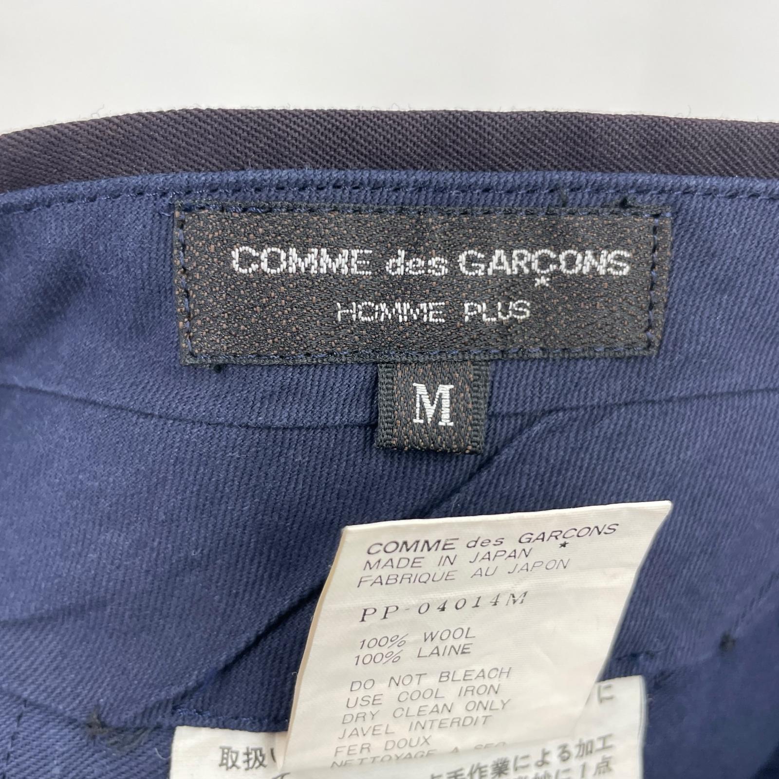 パンツ HOMME PLUS 93AW 脱色期 Wタックスラックス M