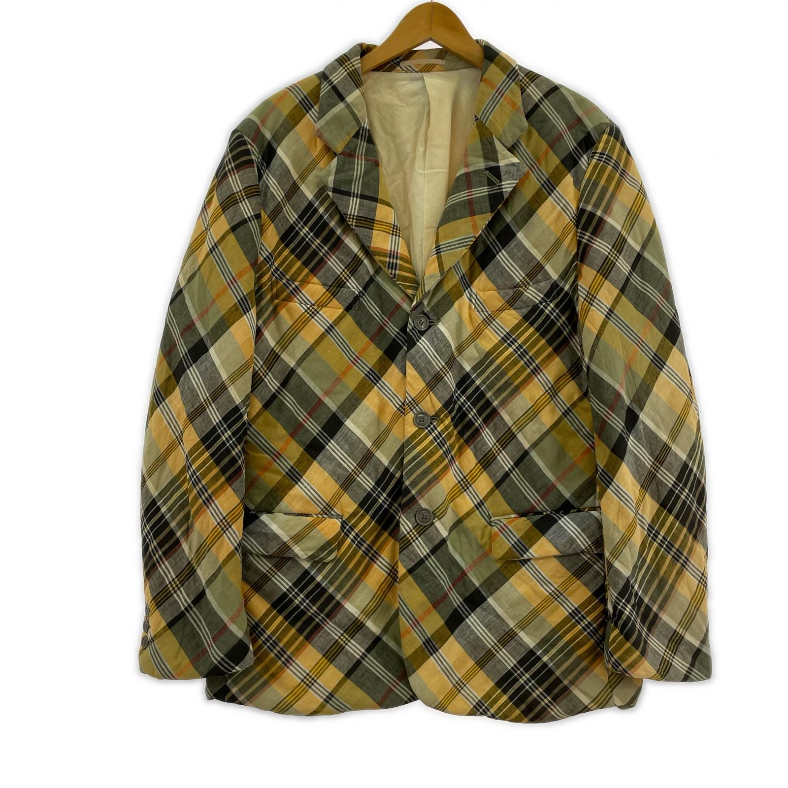 ジャケット HOMME PLUS 97AW バイアス期 中綿ジャケット S
