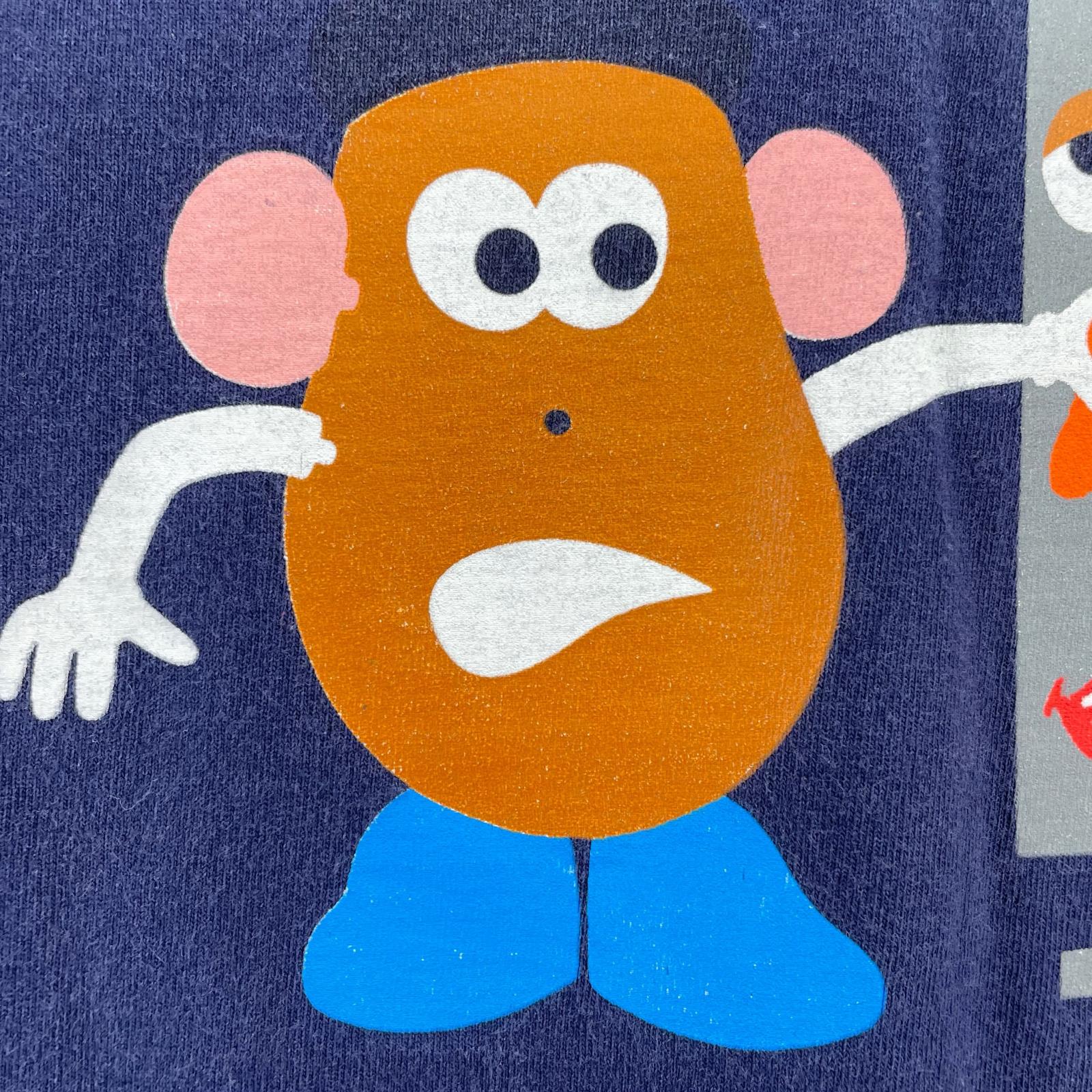 半袖Tシャツ Mr.Potato Head ネイビー L L ネイビー