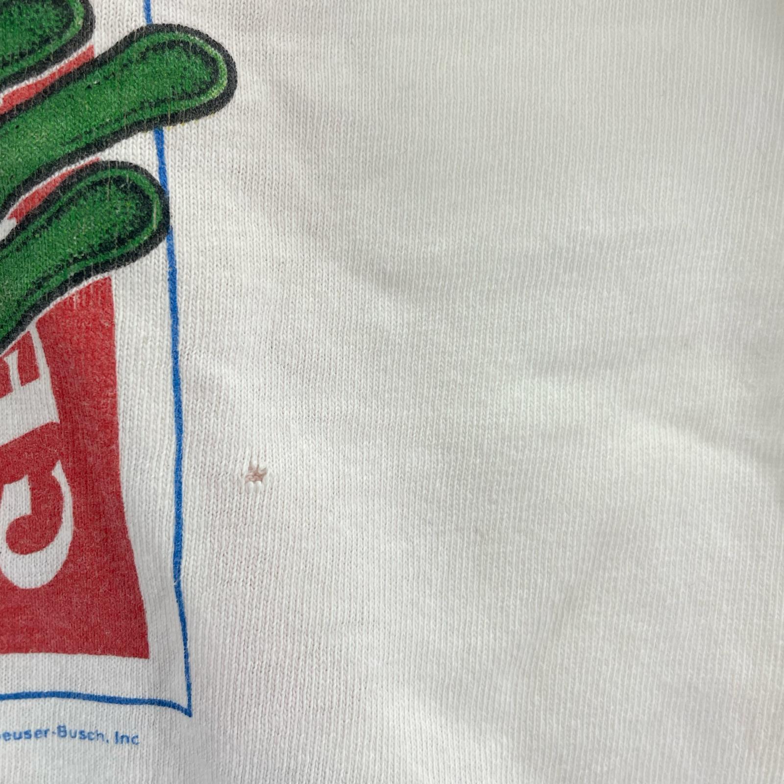 半袖Tシャツ 1995 Budweiser ホワイト L L ホワイト