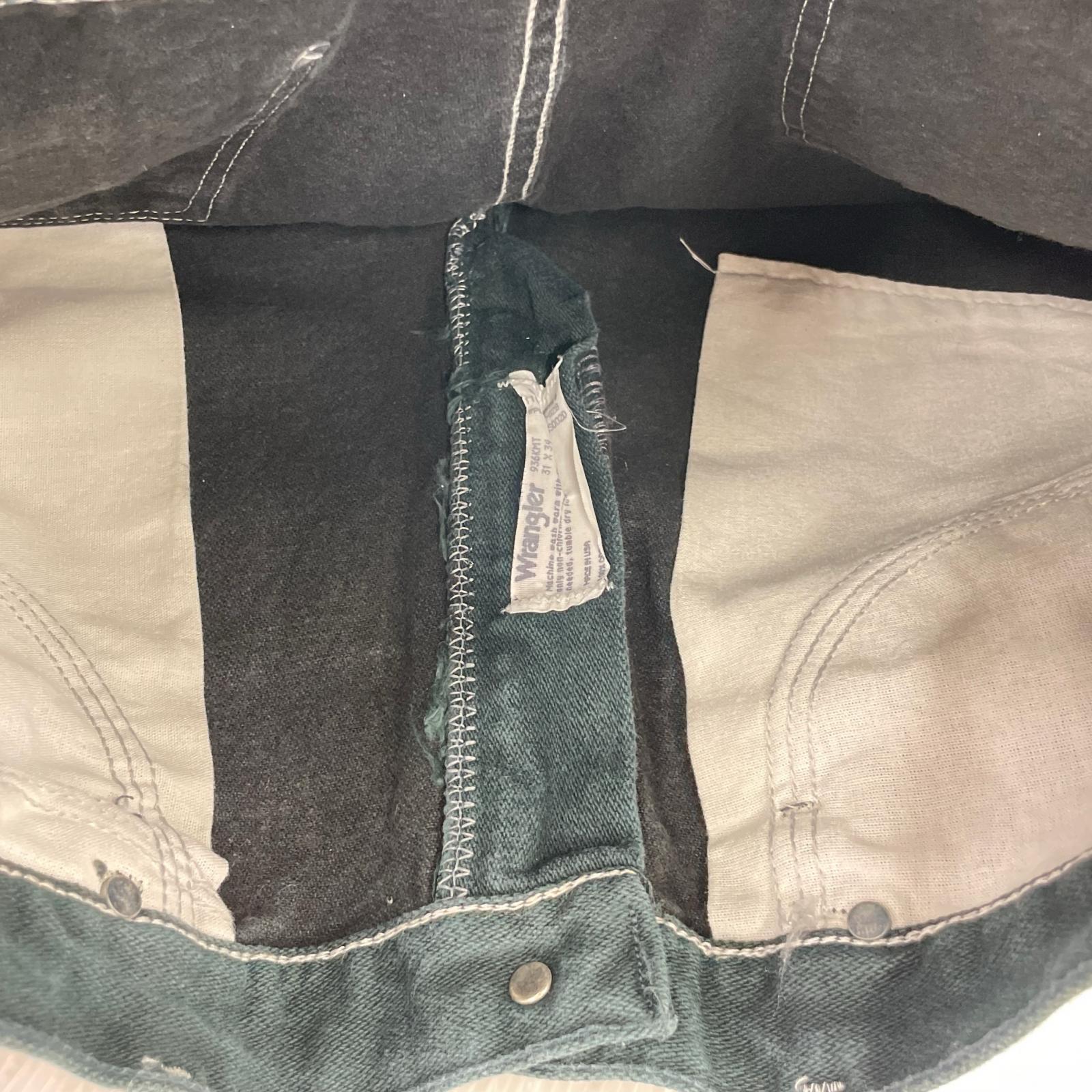 デニムパンツ USA製 W31 GRN 31 グリーン
