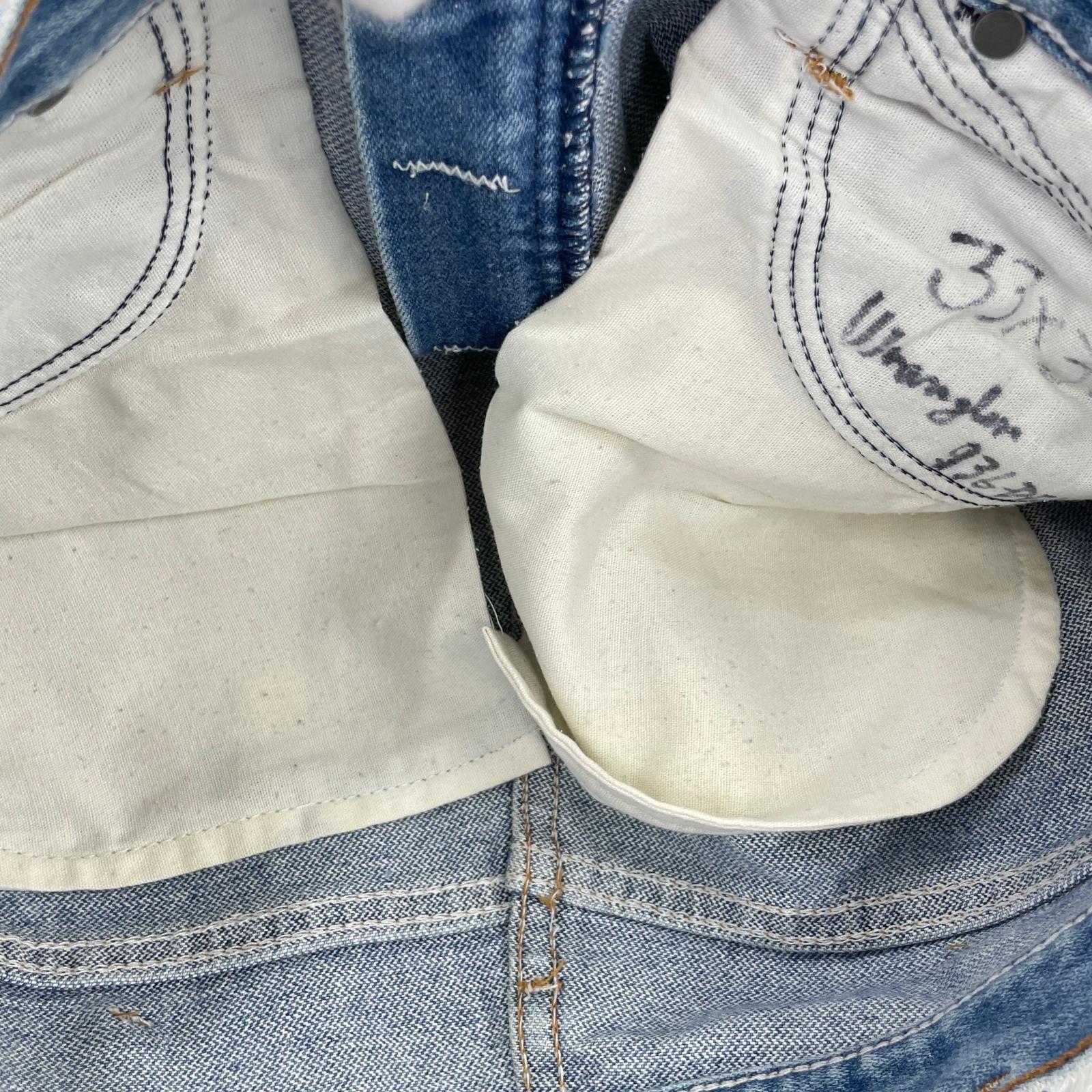 デニムパンツ W33 BLU 33 ブルー