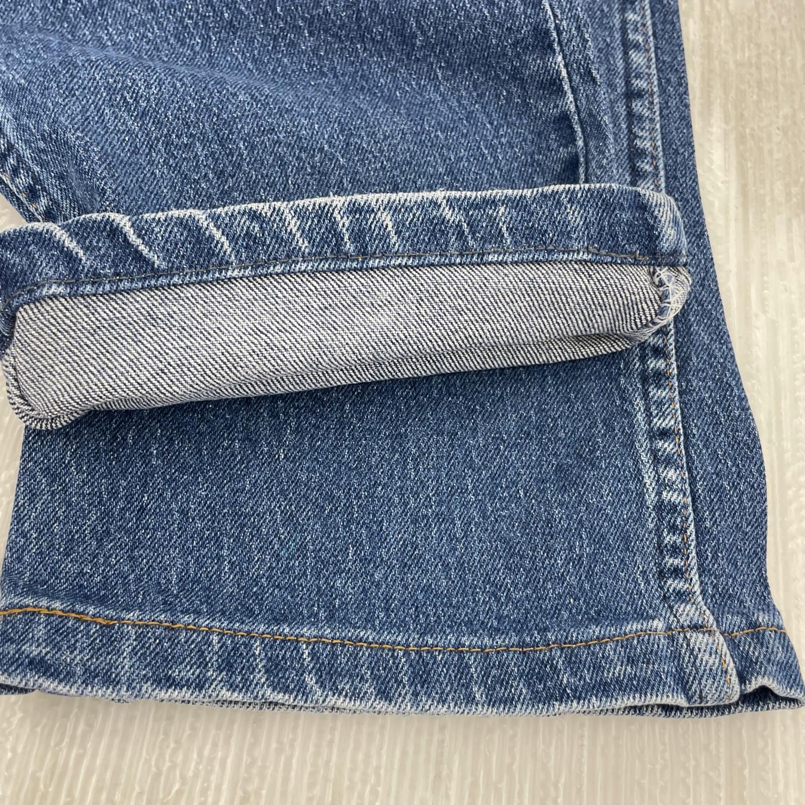 デニムパンツ USA製 W31 IDG 31 ブルー