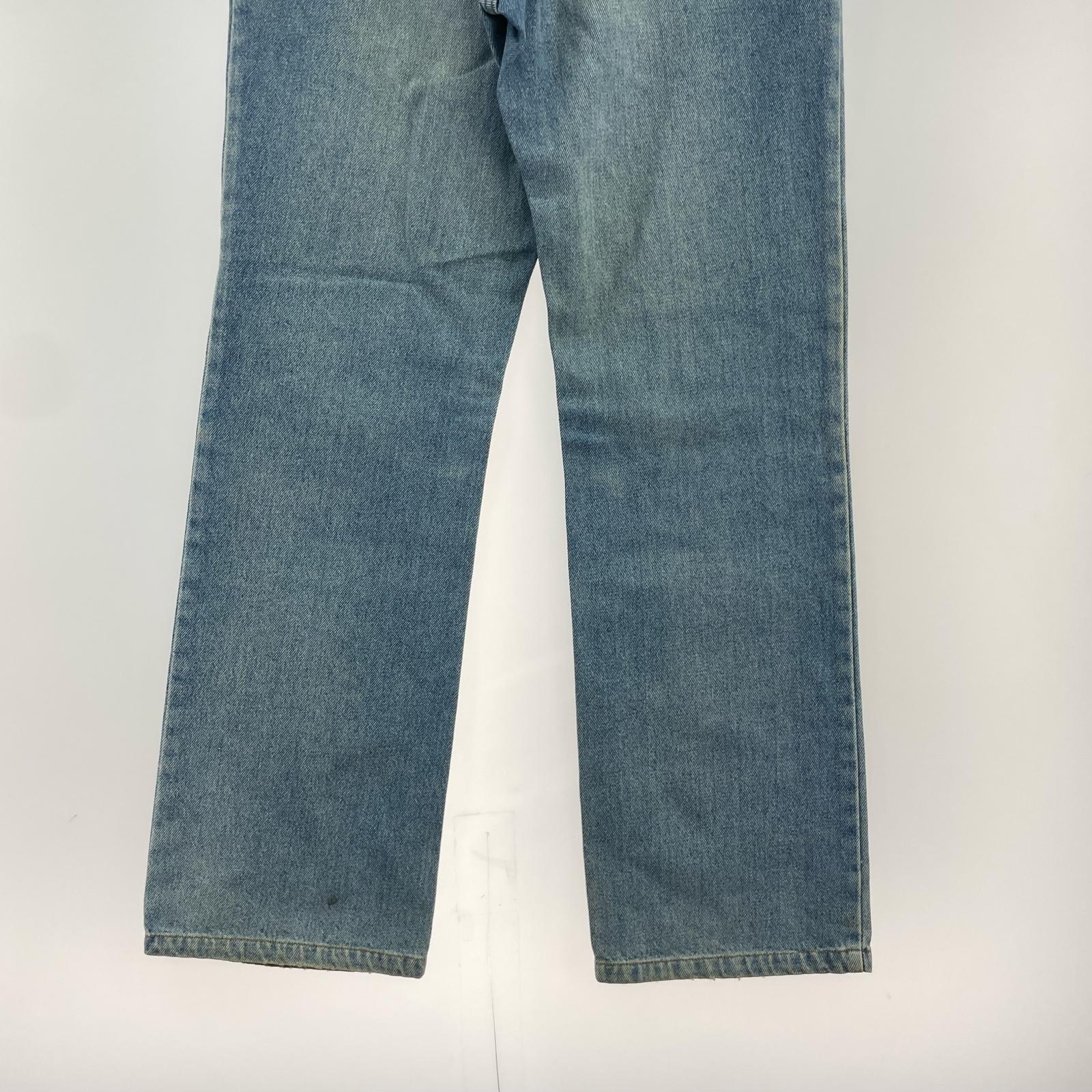 デニムパンツ 80s LEE RIDERS W34 BLU 34 ブルー
