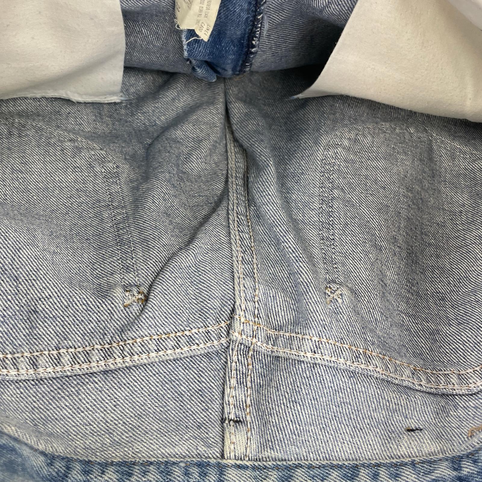 デニムパンツ 80s LEE RIDERS W34 BLU 34 ブルー