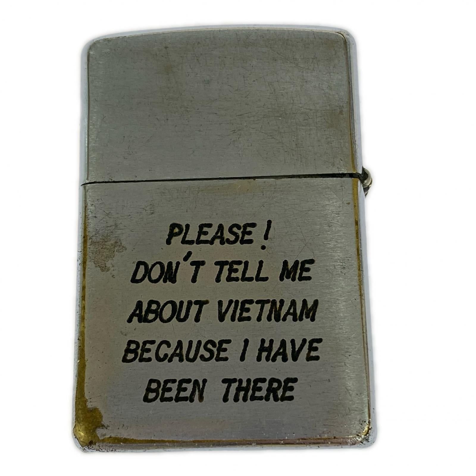 ライター 1964年製 VIETNAM 64-65 兵士と子供