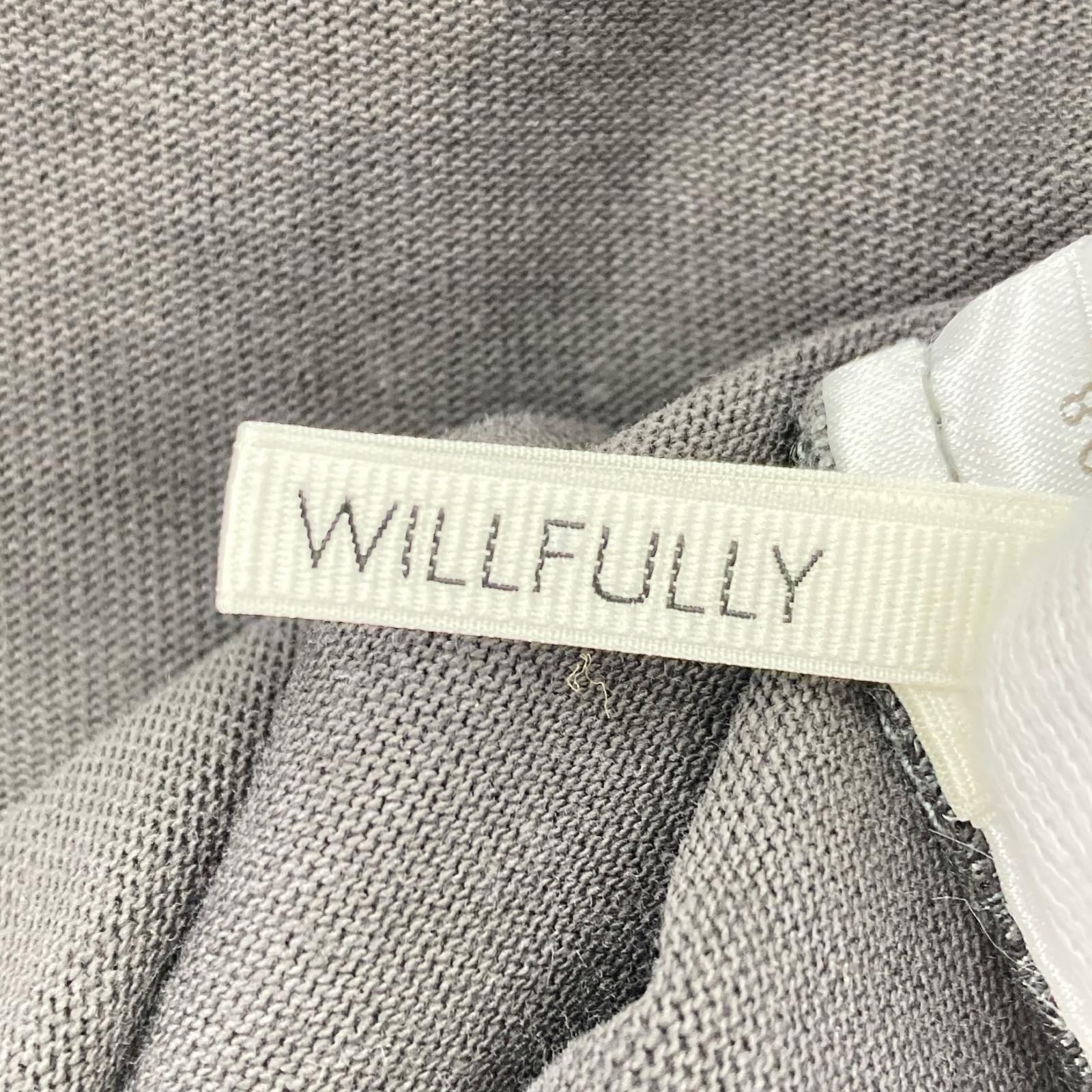 ワンピース willfully ドレスワンピース GRY フリー グレー