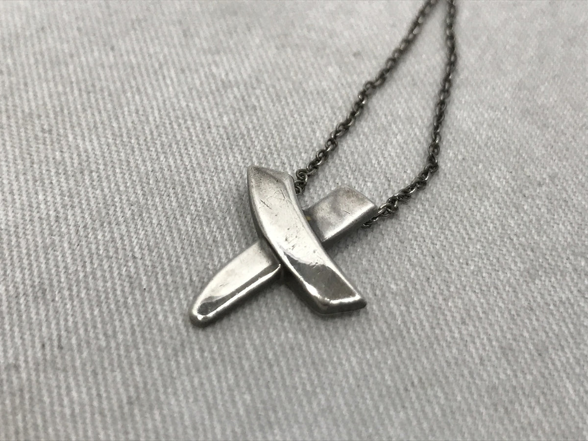 Tiffany 925 グラフィティ ネックレス