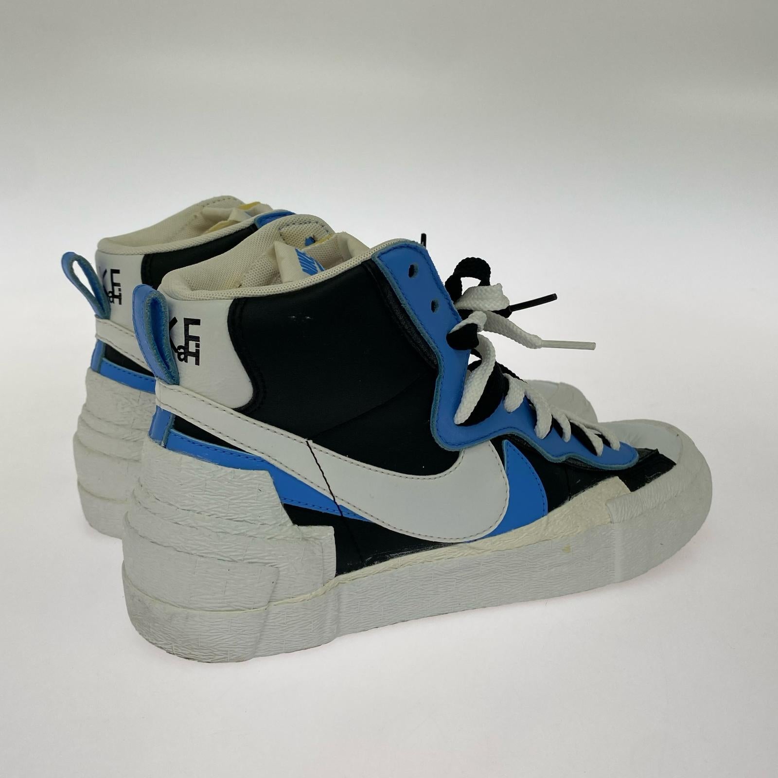スニーカー × sacai BLAZER MID "BLACK / BLUE" 27cm (US9 UK8 1/2 EU44)