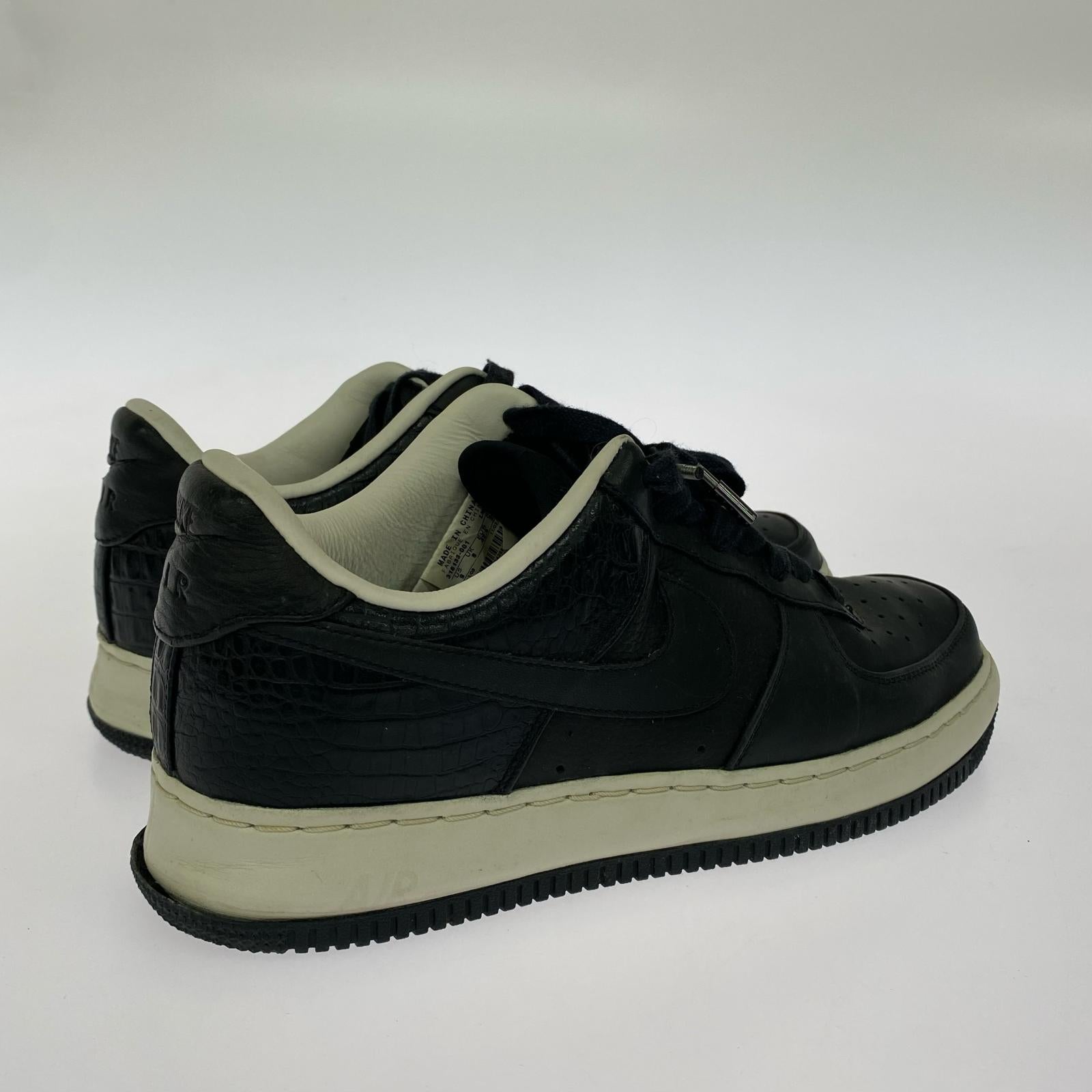 スニーカー × Supreme Air Force 1 Low 07 Crocodaile 27cm (US9 UK8 1/2 EU44) ブラック