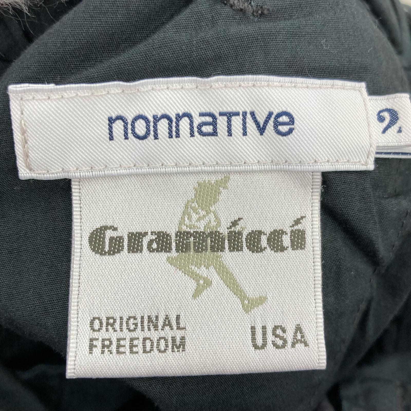 パンツ × nonnative WALKER EASY PANTS NYLON 2 ブラック