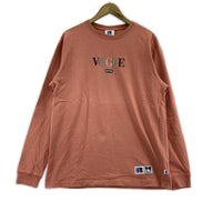 長袖Tシャツ VOGUE ピンク L ピンク
