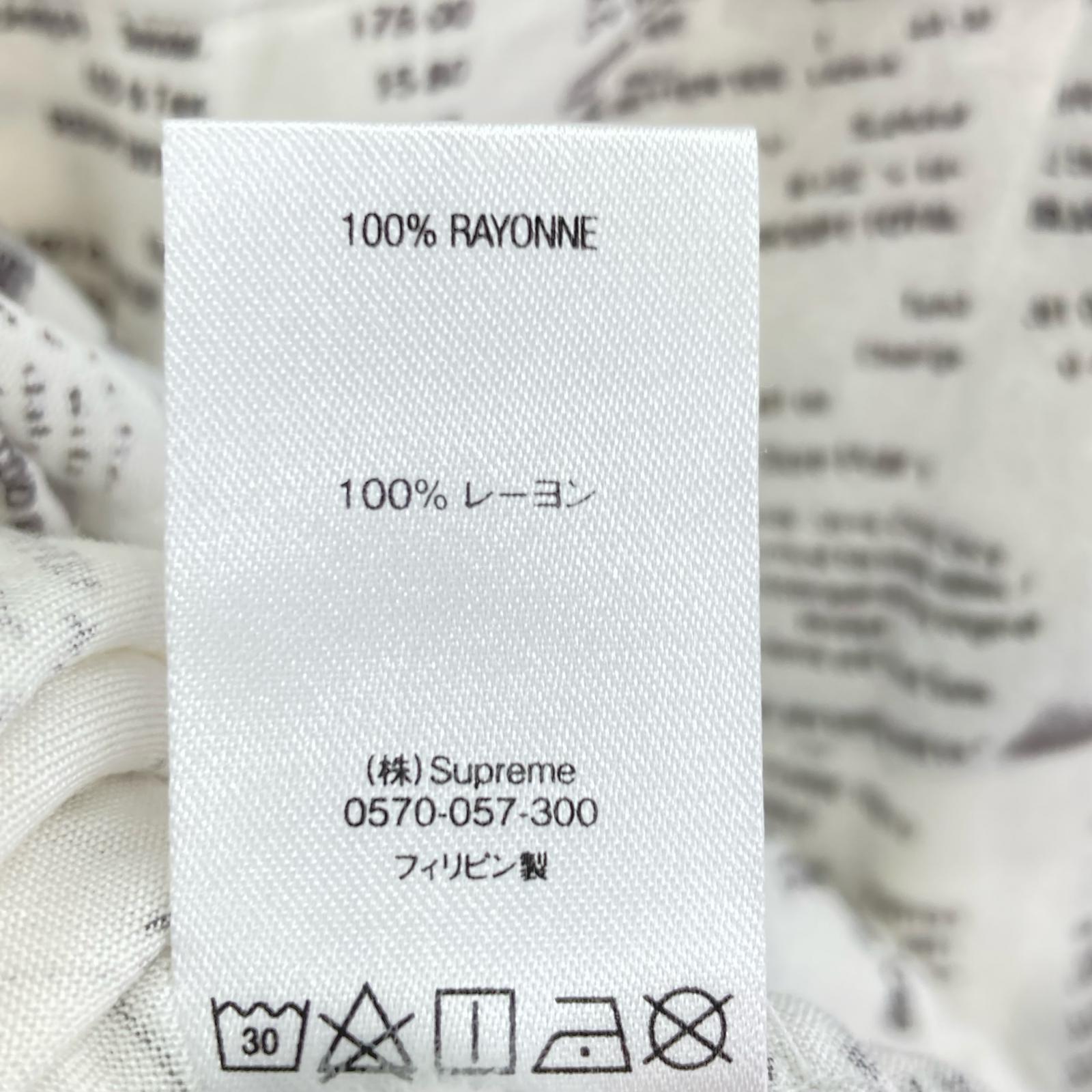 半袖シャツ Receipts Rayon S/S Shirt ホワイト M ホワイト