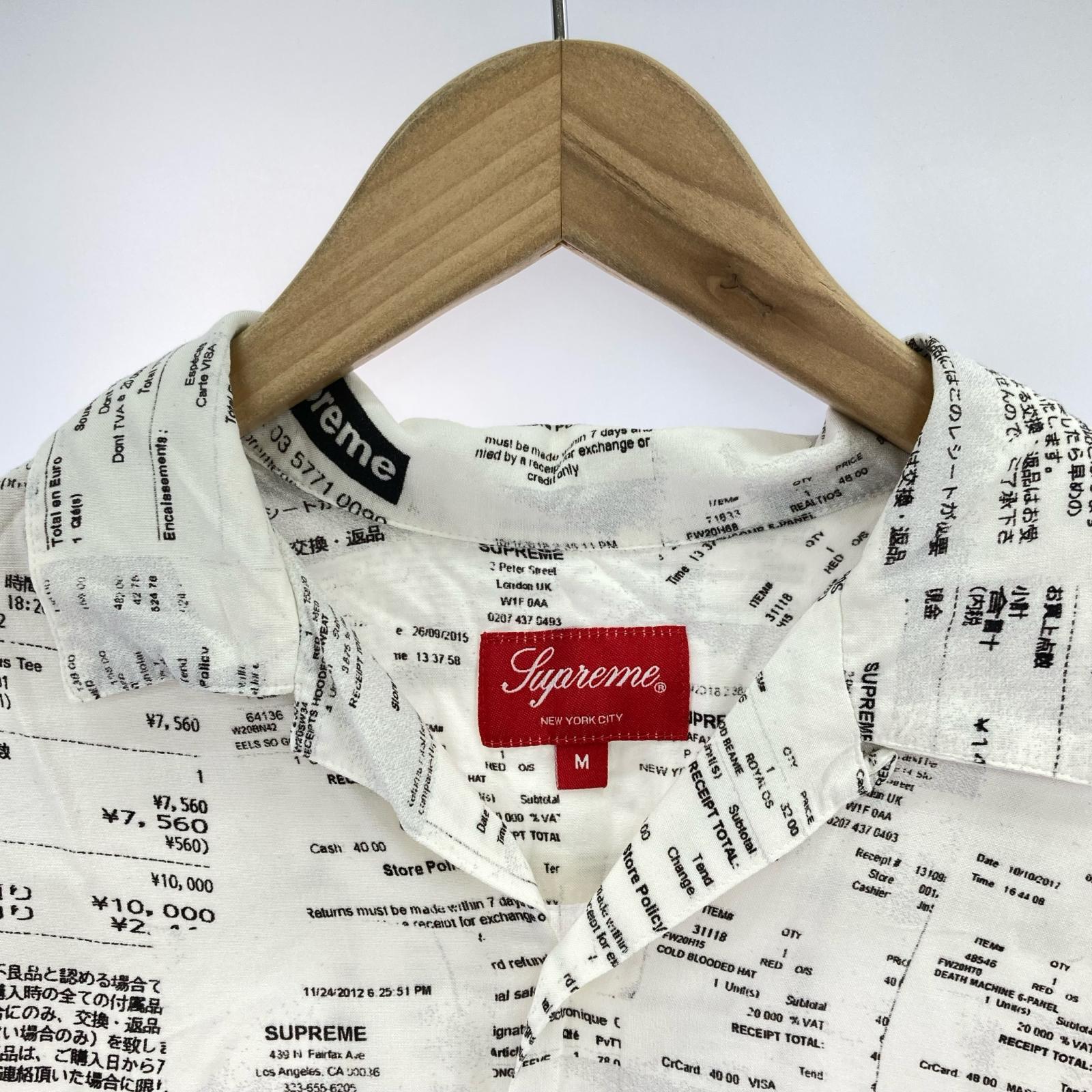 半袖シャツ Receipts Rayon S/S Shirt ホワイト M ホワイト