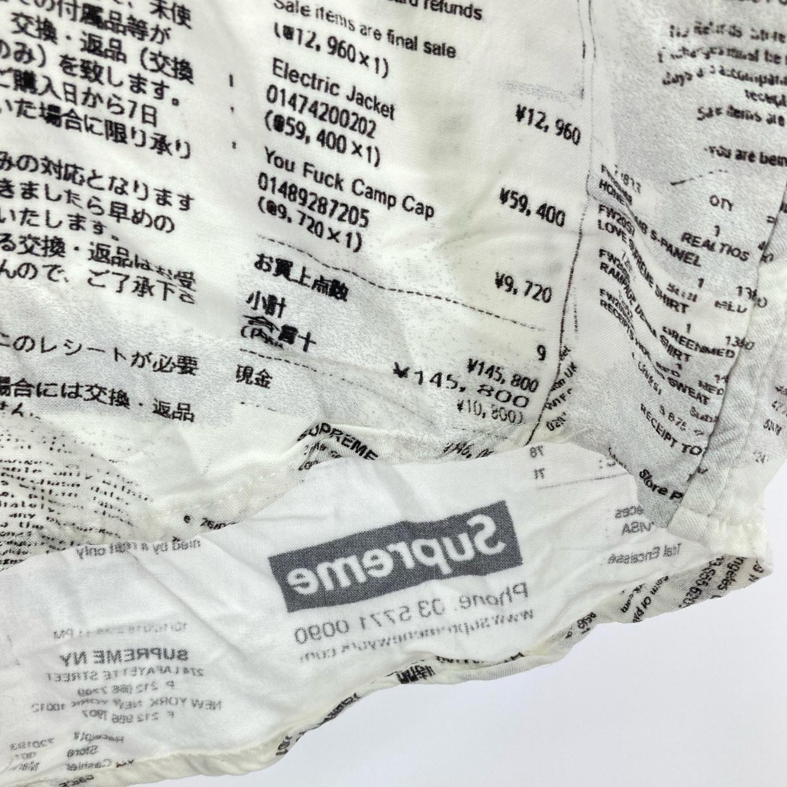 半袖シャツ Receipts Rayon S/S Shirt ホワイト M ホワイト