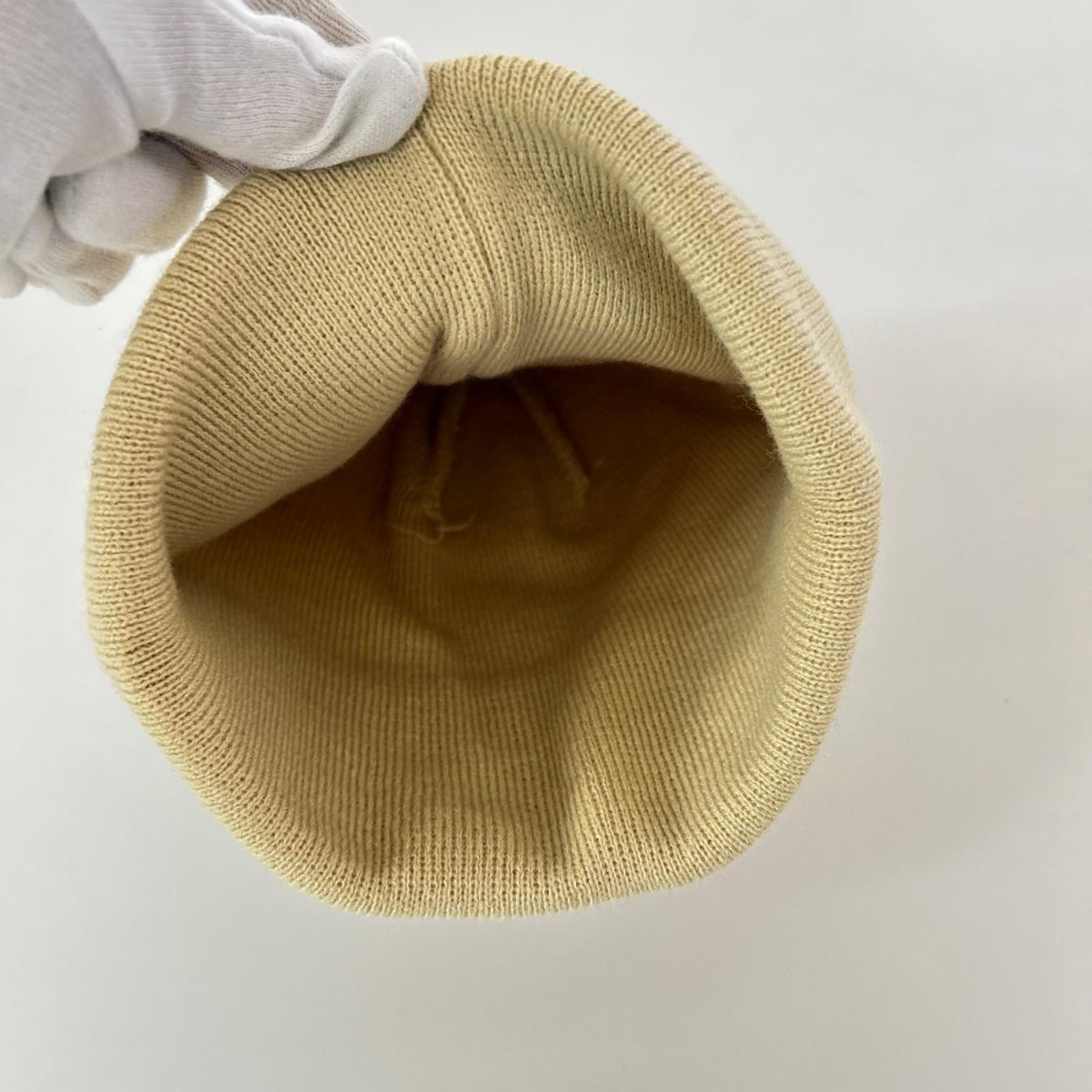 ニットキャップ × Champion 3D Metallic Beanie ベージュ ベージュ