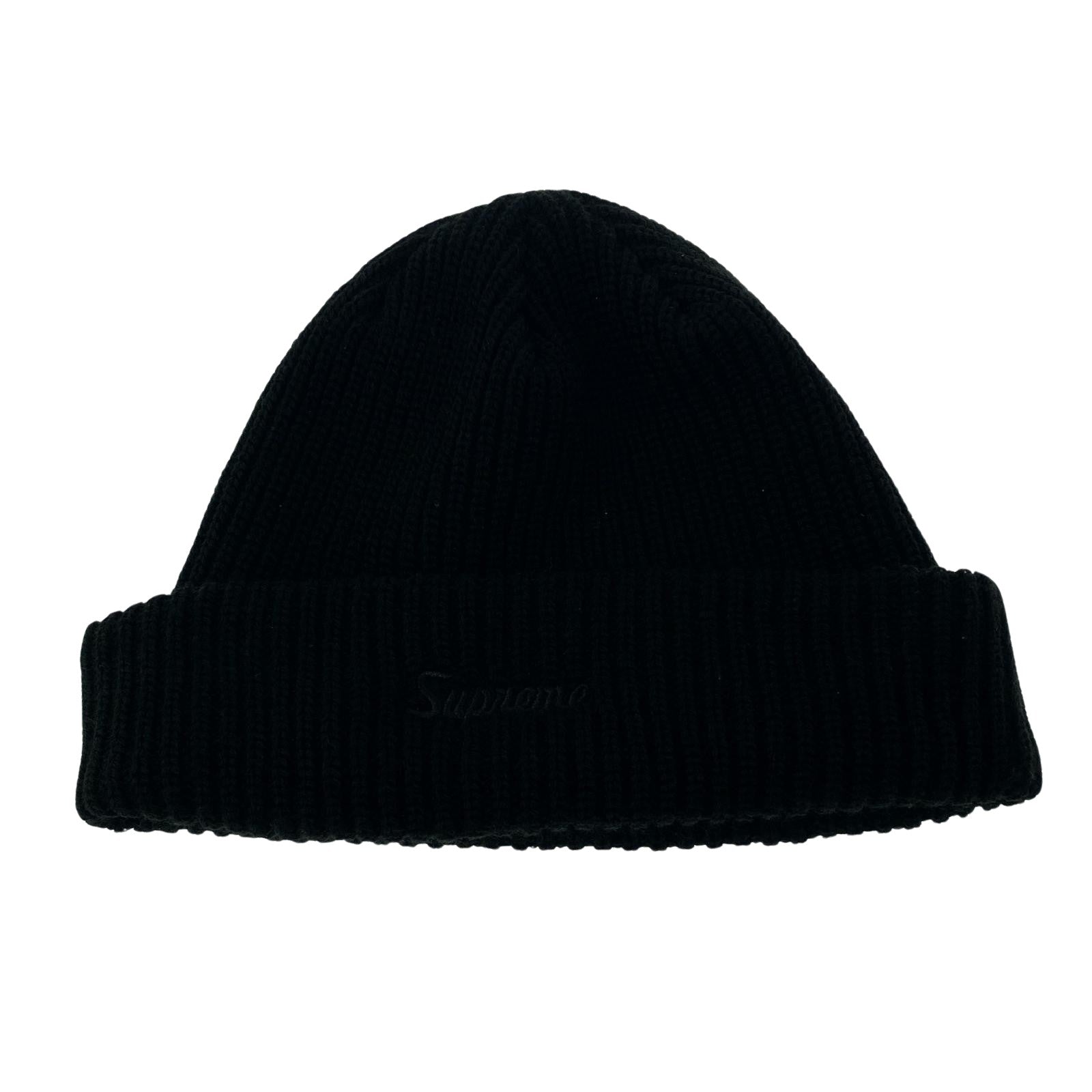 ニットキャップ loose gauge beanie 黒 ブラック