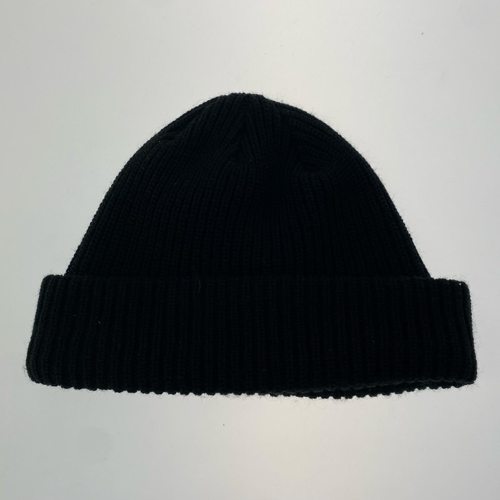 ニットキャップ loose gauge beanie 黒 ブラック