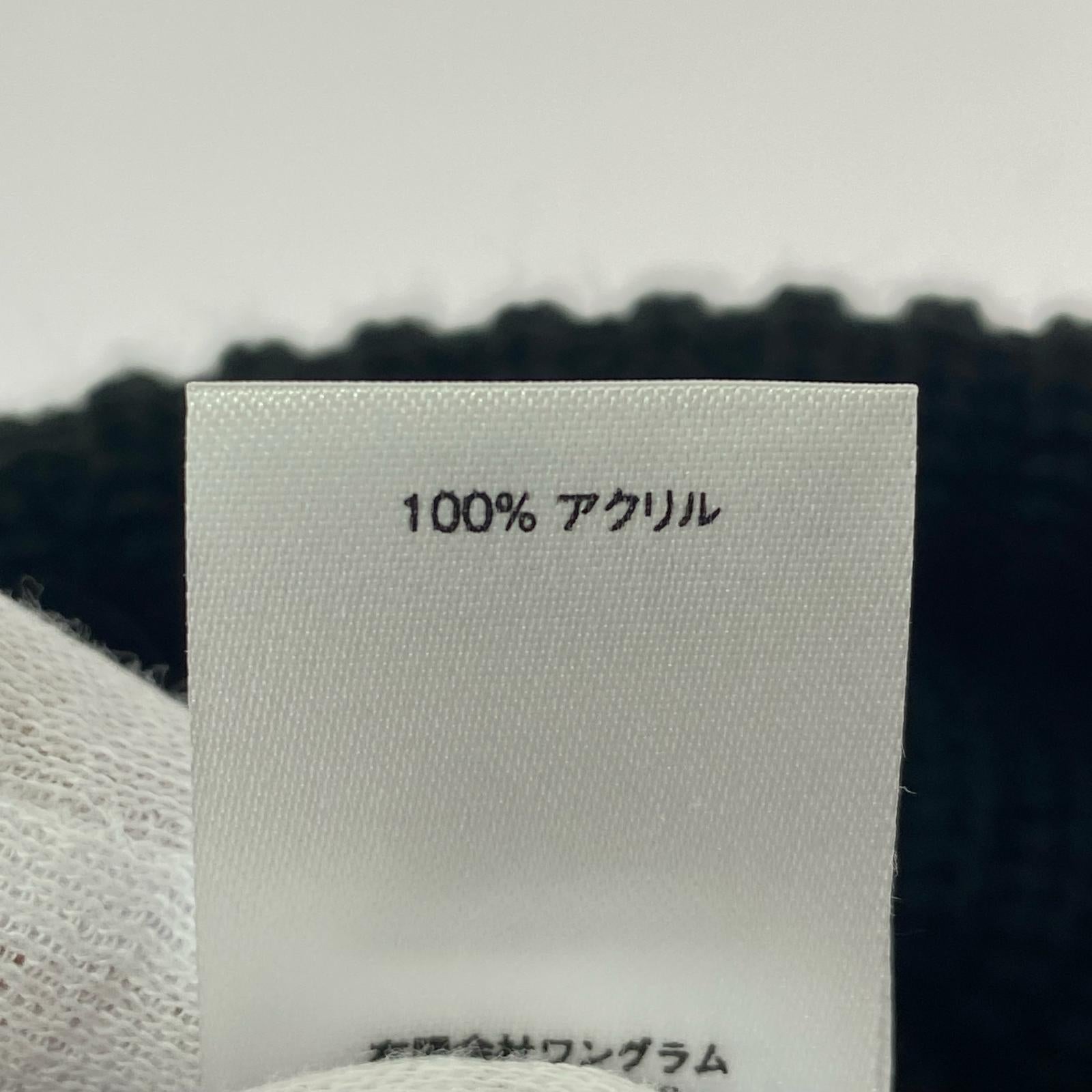 ニットキャップ loose gauge beanie 黒 ブラック