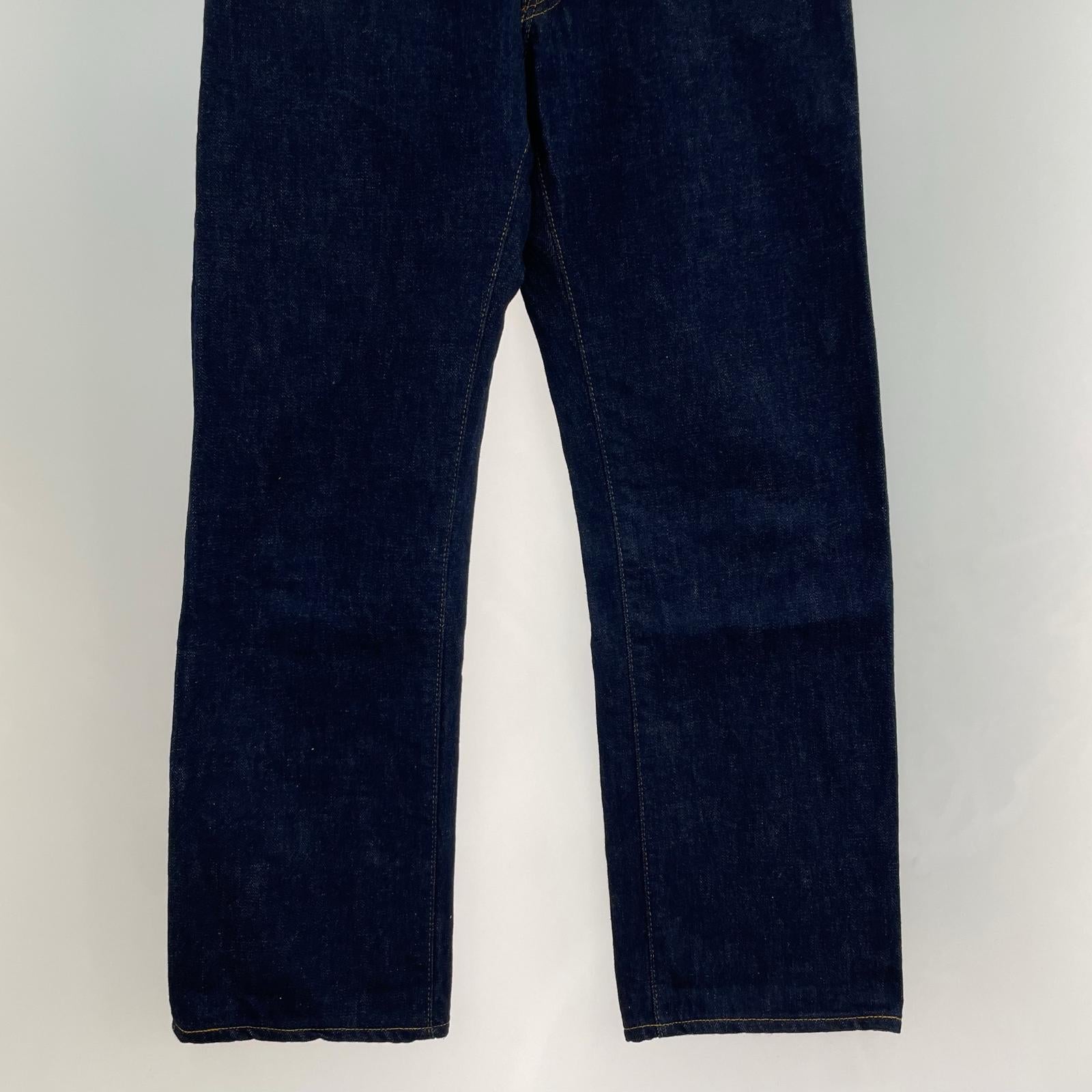 デニムパンツ 児島ジーンズ W30 30 ネイビー