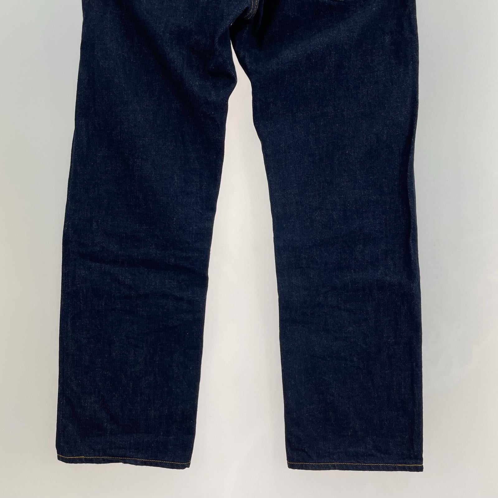 デニムパンツ 児島ジーンズ W30 30 ネイビー