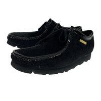 シューズ atmos THE BLACK EYE PATCH Wallabee ハラコ BLK (UK9) 27.5cm (US9 1/2 UK9 EU45) ブラック