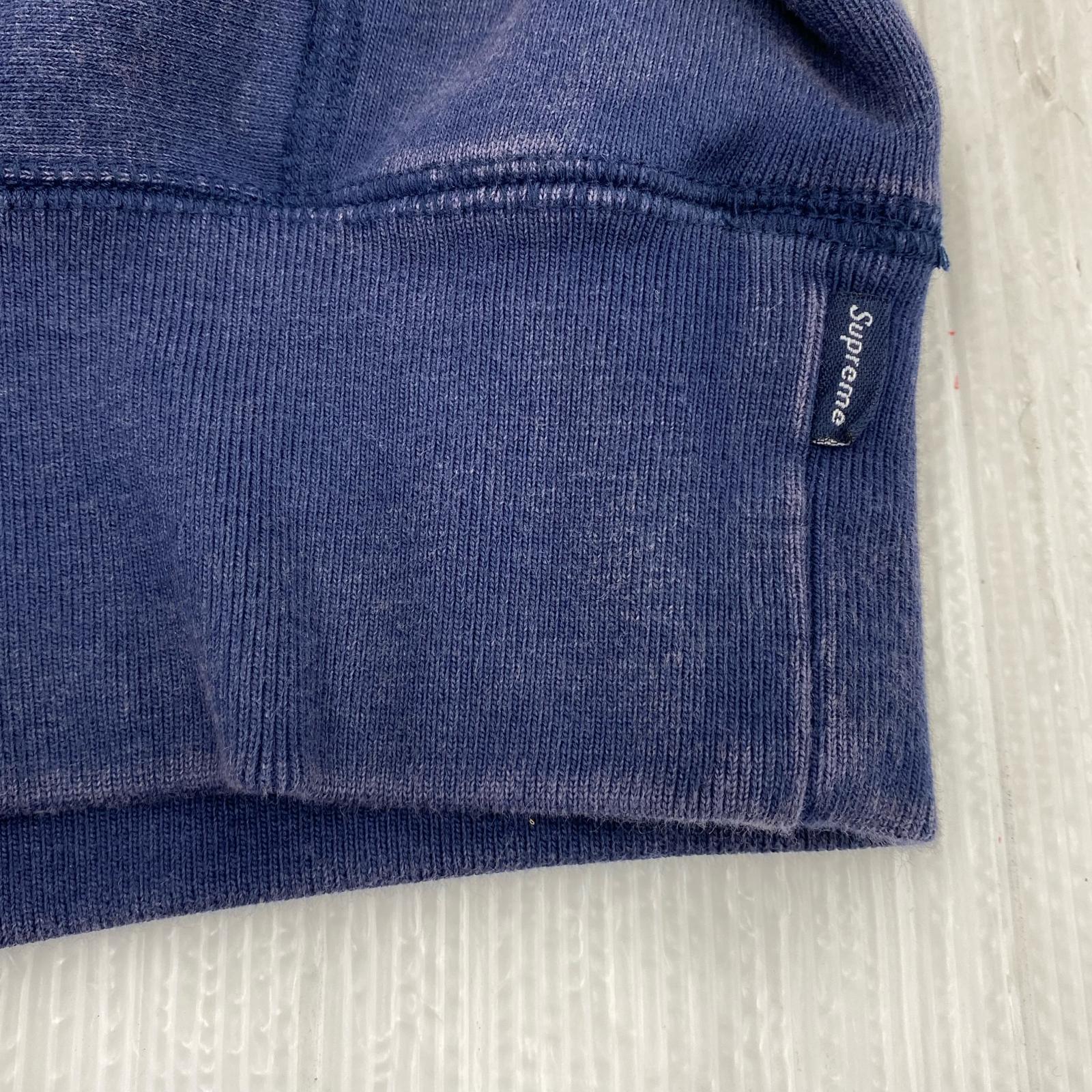 スウェット Supreme 25SS Washed Box Logo Crewneck Navy M 紺 M ネイビー