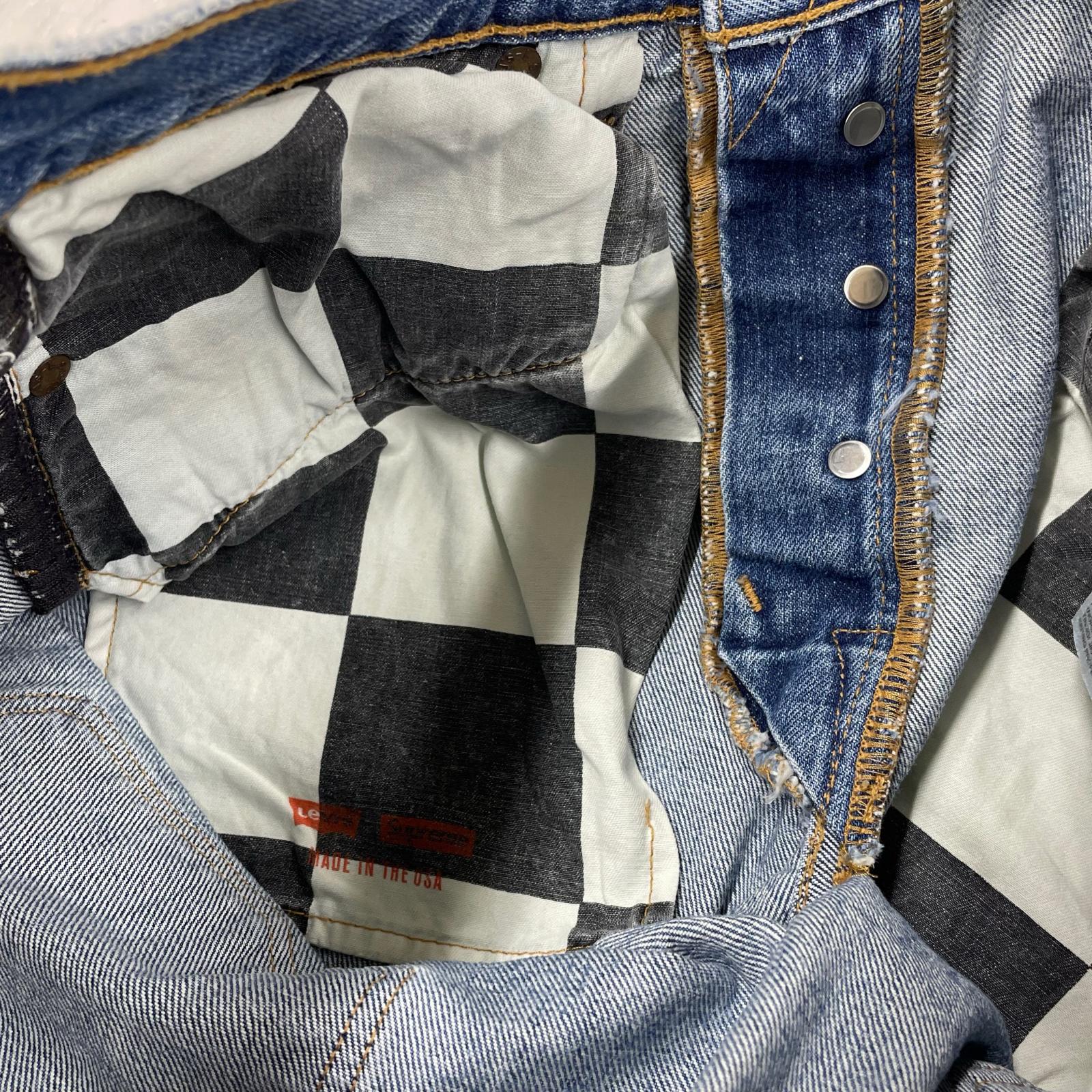 デニムパンツ ×Supreme 14AW W30 IND 30 ブルー