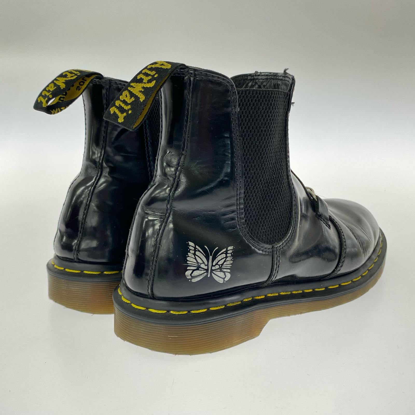 ブーツ Dr.Martens×Needles Chelsea Boot 9.5 黒 ブラック