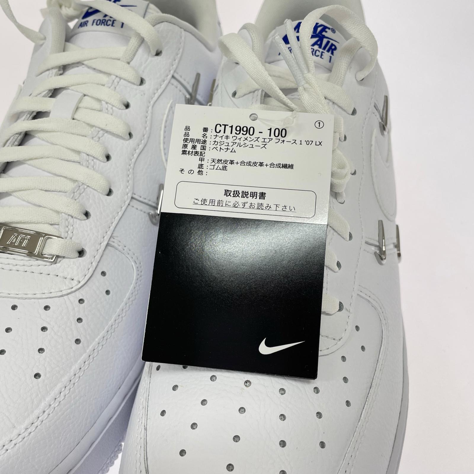 スニーカー WMNS AIR FORCE 1 28cm WHT 28cm (US10 UK9 1/2 EU46) ホワイト