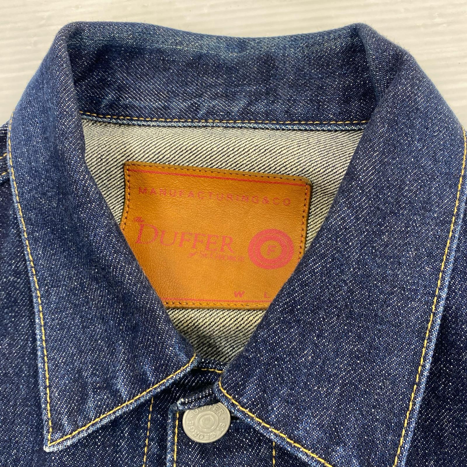 デニムジャケット ×DUFFER 2ND TYPE M M