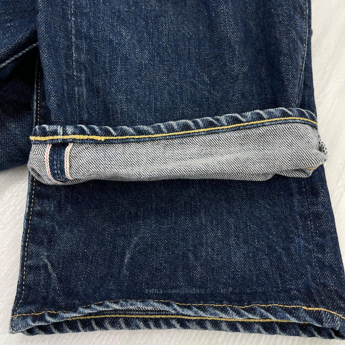 デニムパンツ セルビッジデニム W30 30 ネイビー